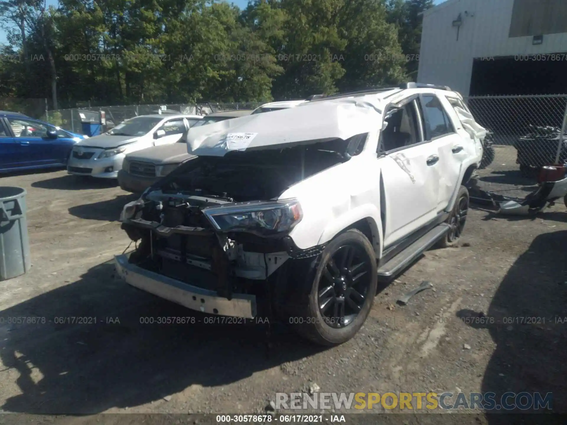 2 Photograph of a damaged car JTEBU5JR1K5664641 TOYOTA 4RUNNER 2019