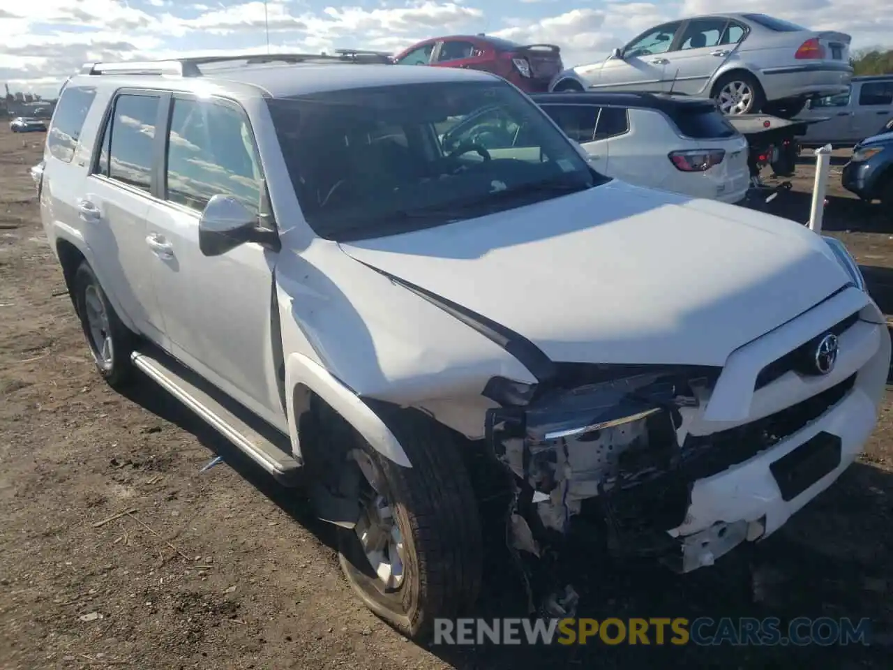 1 Photograph of a damaged car JTEBU5JR1K5665790 TOYOTA 4RUNNER 2019