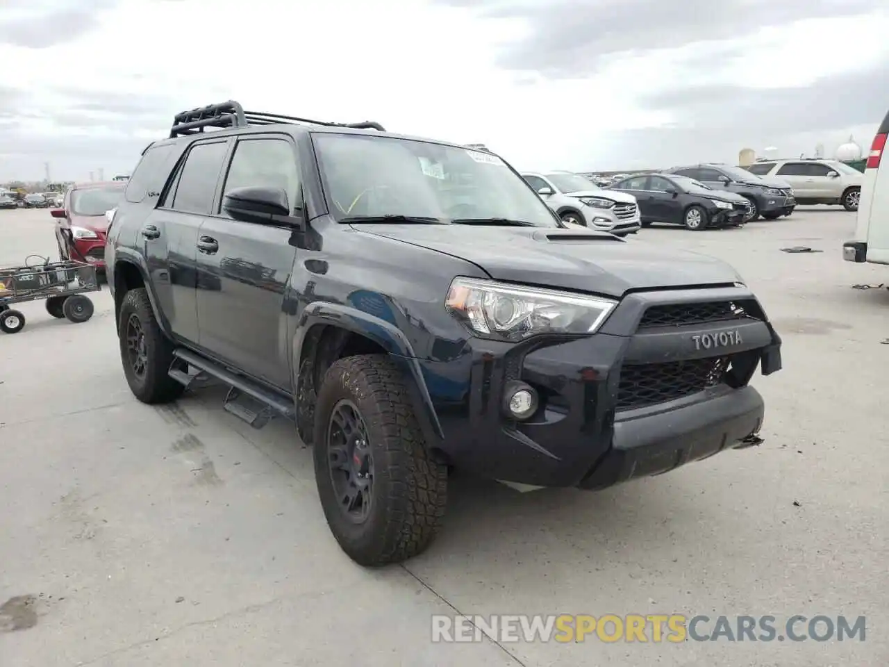 1 Photograph of a damaged car JTEBU5JR1K5667829 TOYOTA 4RUNNER 2019