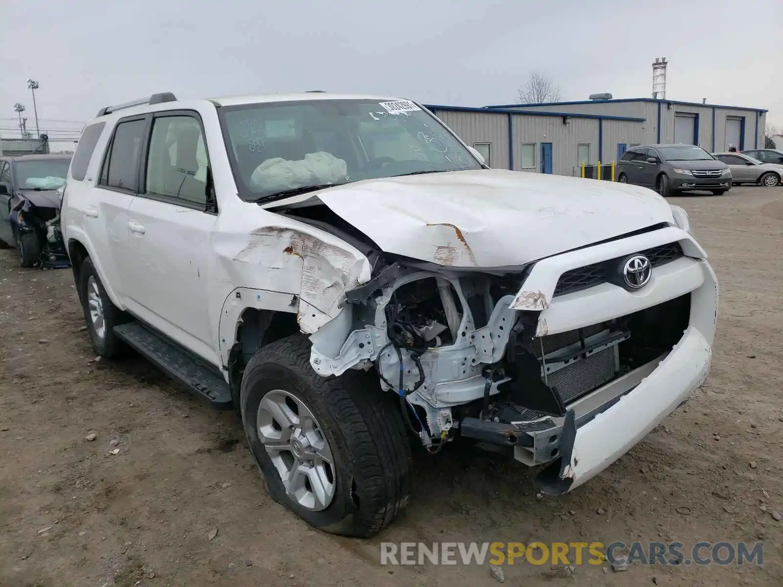 1 Photograph of a damaged car JTEBU5JR1K5671735 TOYOTA 4RUNNER 2019