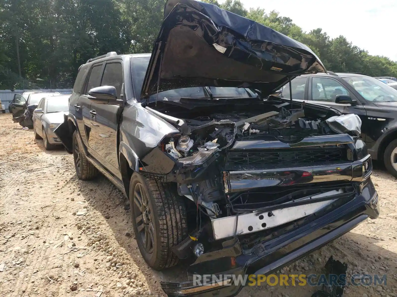 1 Photograph of a damaged car JTEBU5JR1K5671847 TOYOTA 4RUNNER 2019