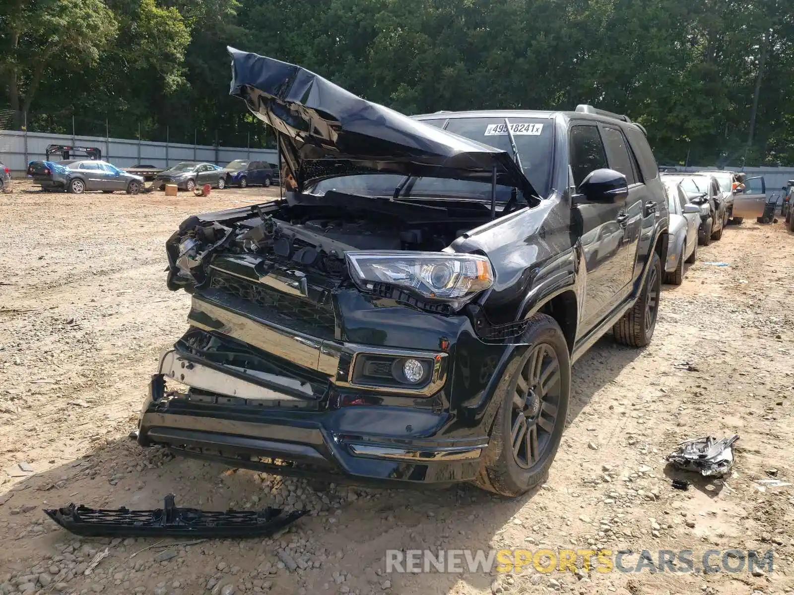 2 Photograph of a damaged car JTEBU5JR1K5671847 TOYOTA 4RUNNER 2019