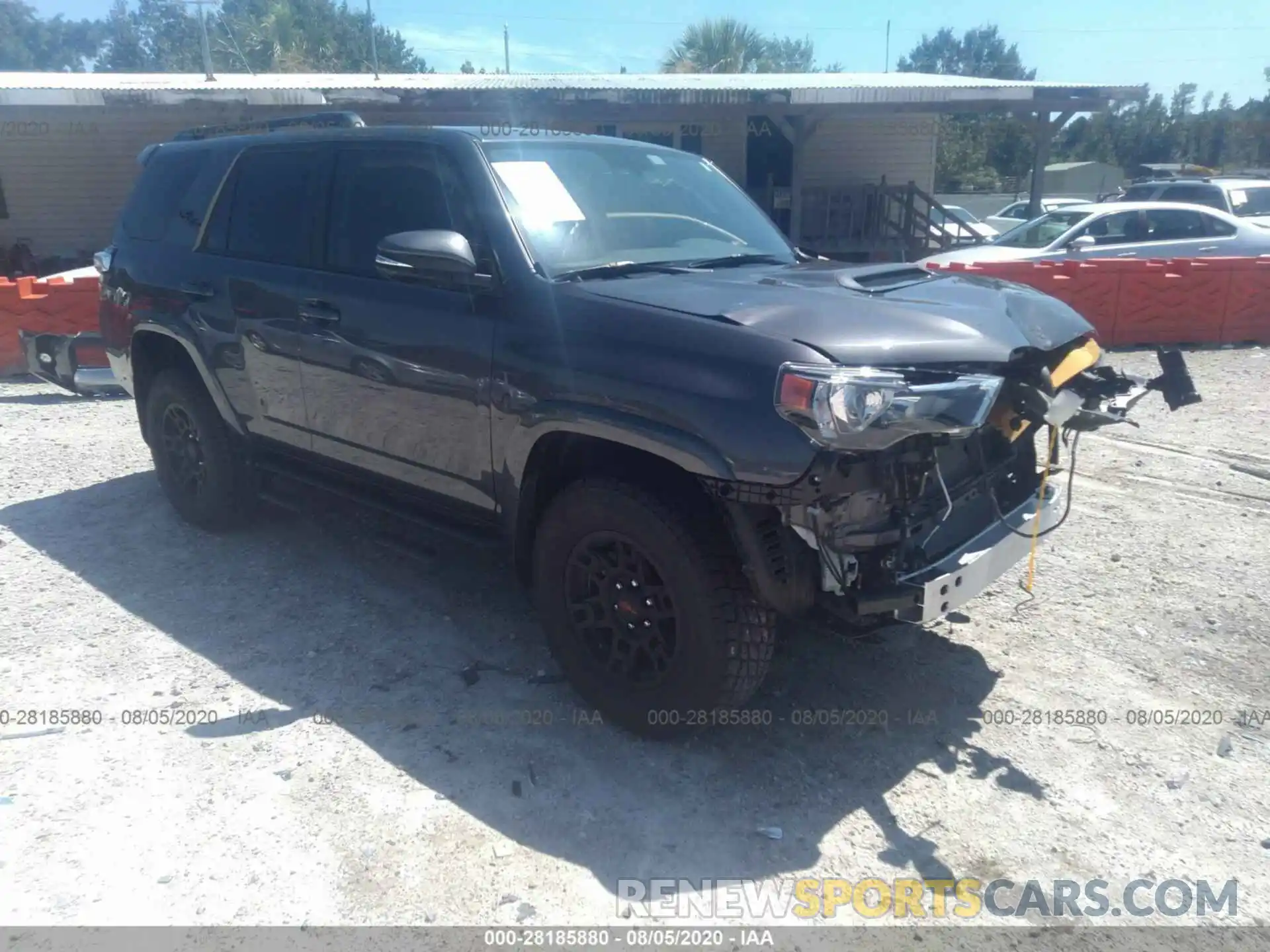 1 Photograph of a damaged car JTEBU5JR1K5674098 TOYOTA 4RUNNER 2019