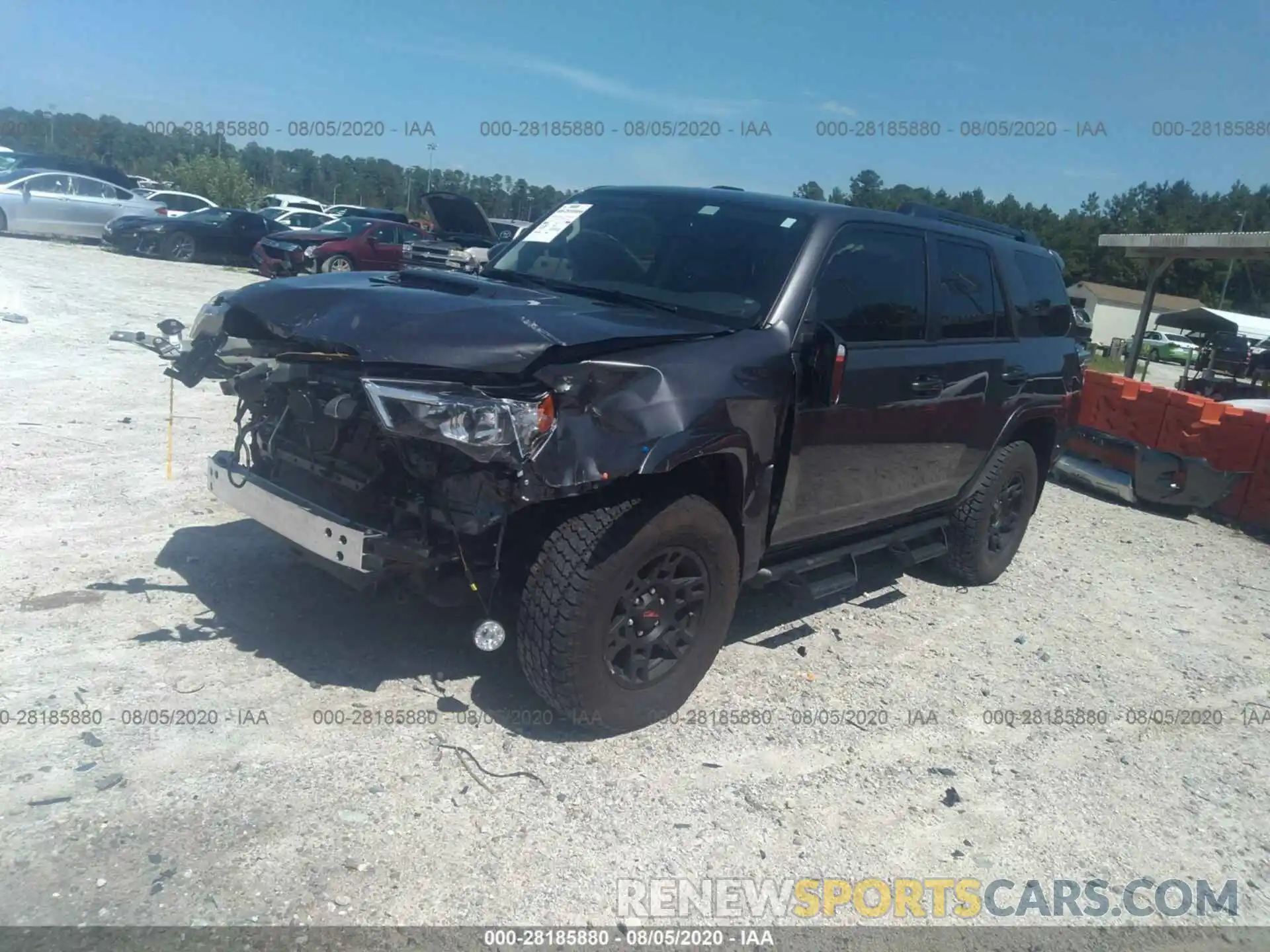 2 Photograph of a damaged car JTEBU5JR1K5674098 TOYOTA 4RUNNER 2019