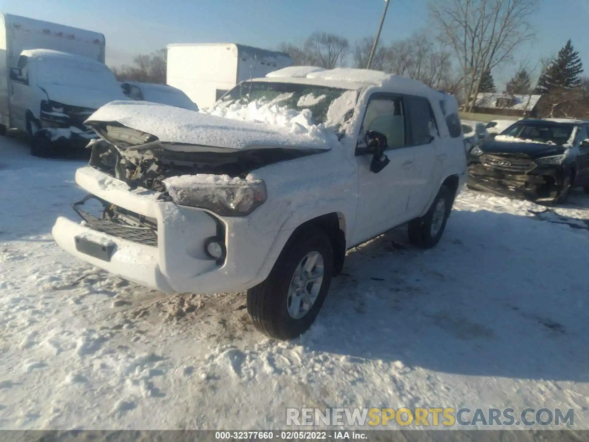 2 Photograph of a damaged car JTEBU5JR1K5676174 TOYOTA 4RUNNER 2019