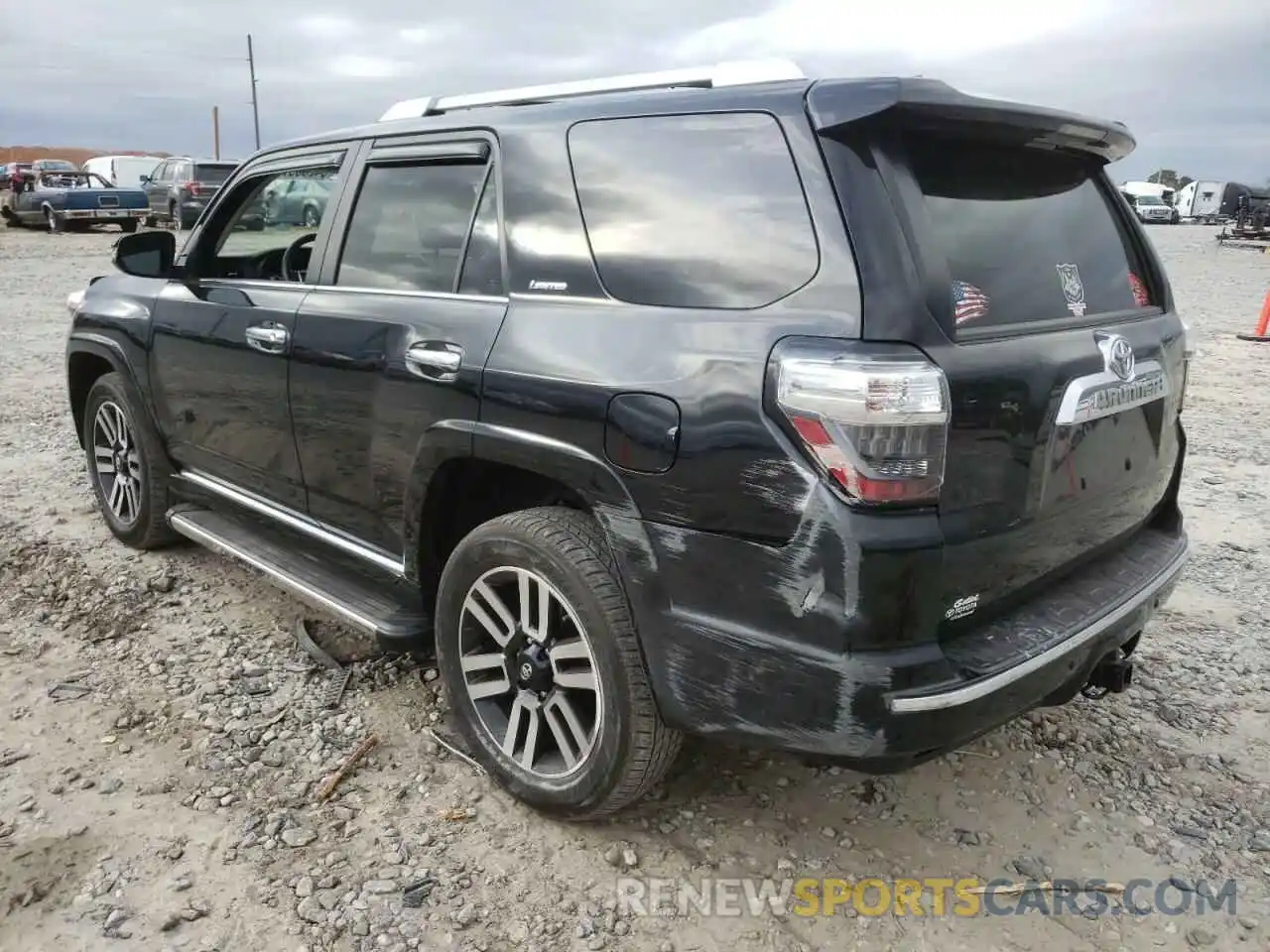 3 Фотография поврежденного автомобиля JTEBU5JR1K5677244 TOYOTA 4RUNNER 2019