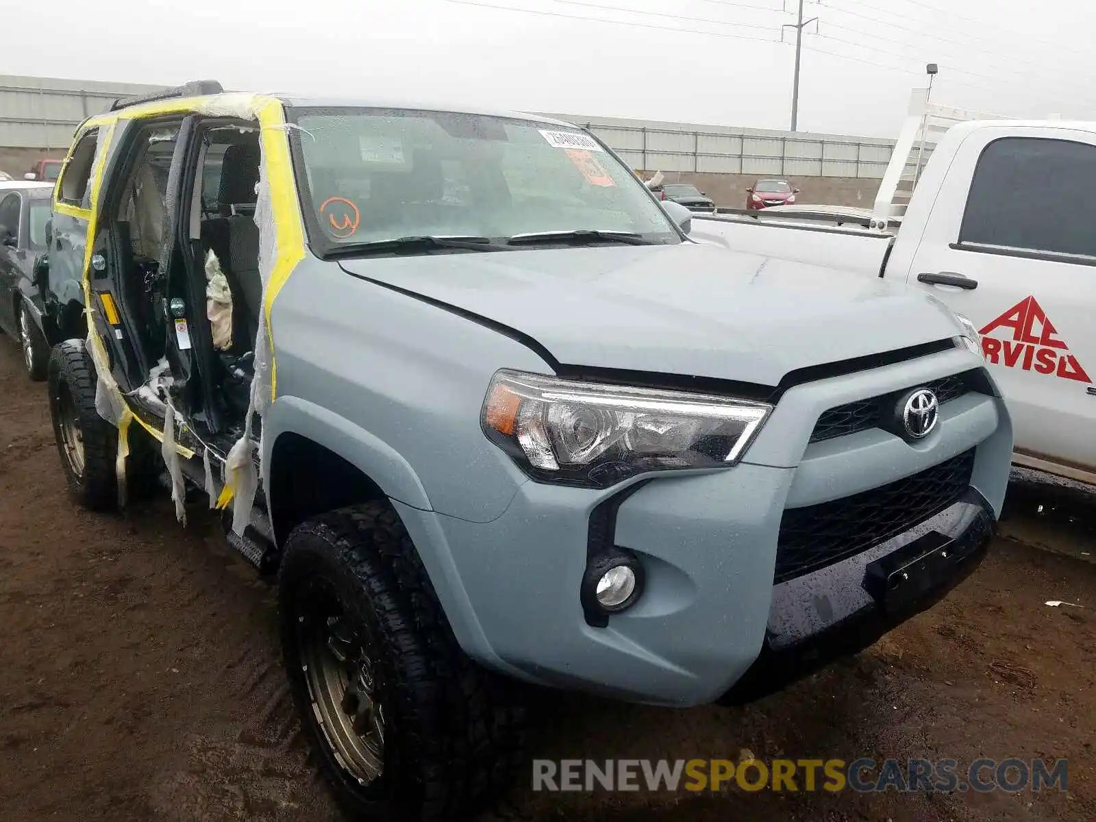 1 Photograph of a damaged car JTEBU5JR1K5680936 TOYOTA 4RUNNER 2019