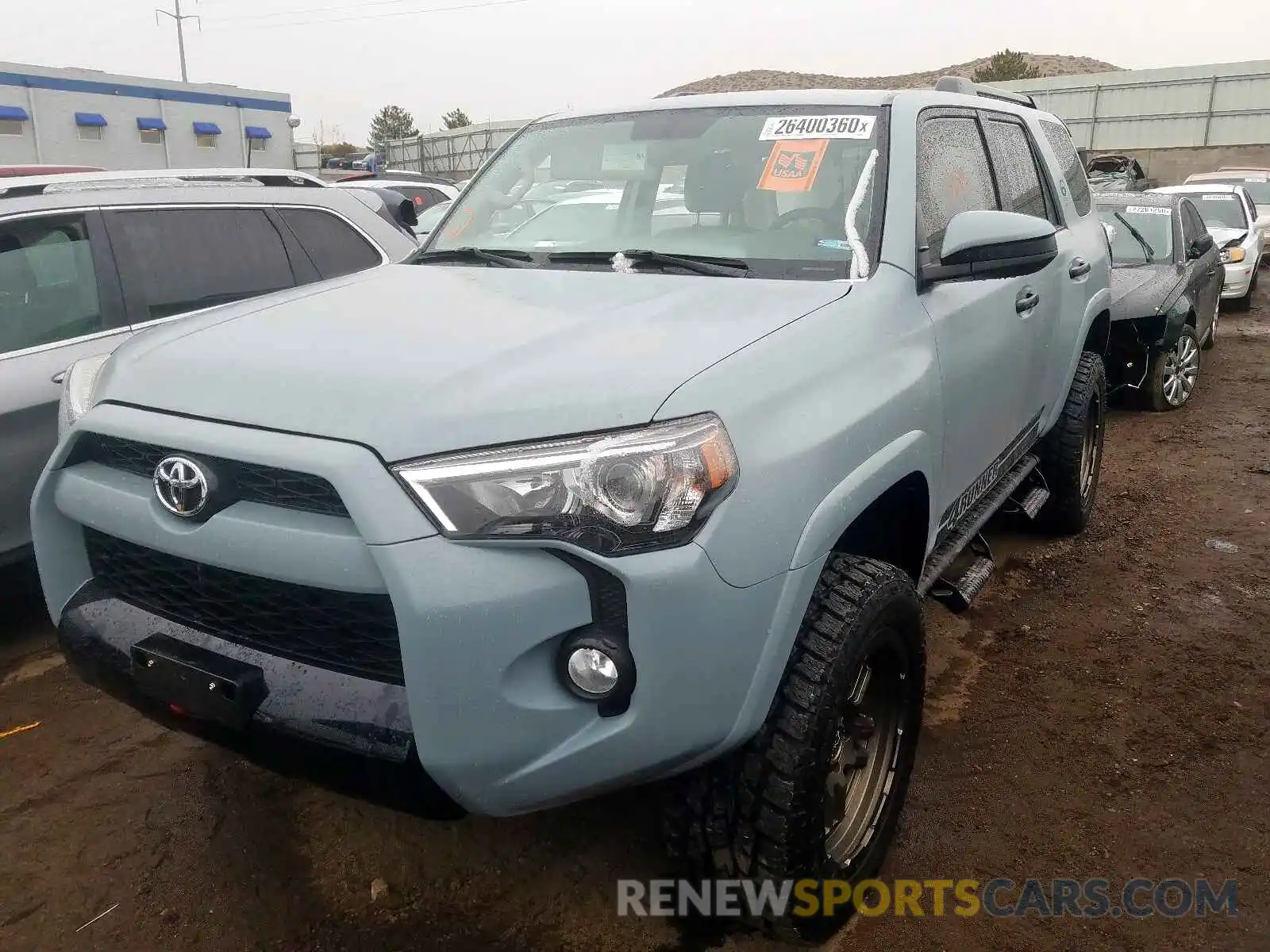 2 Photograph of a damaged car JTEBU5JR1K5680936 TOYOTA 4RUNNER 2019