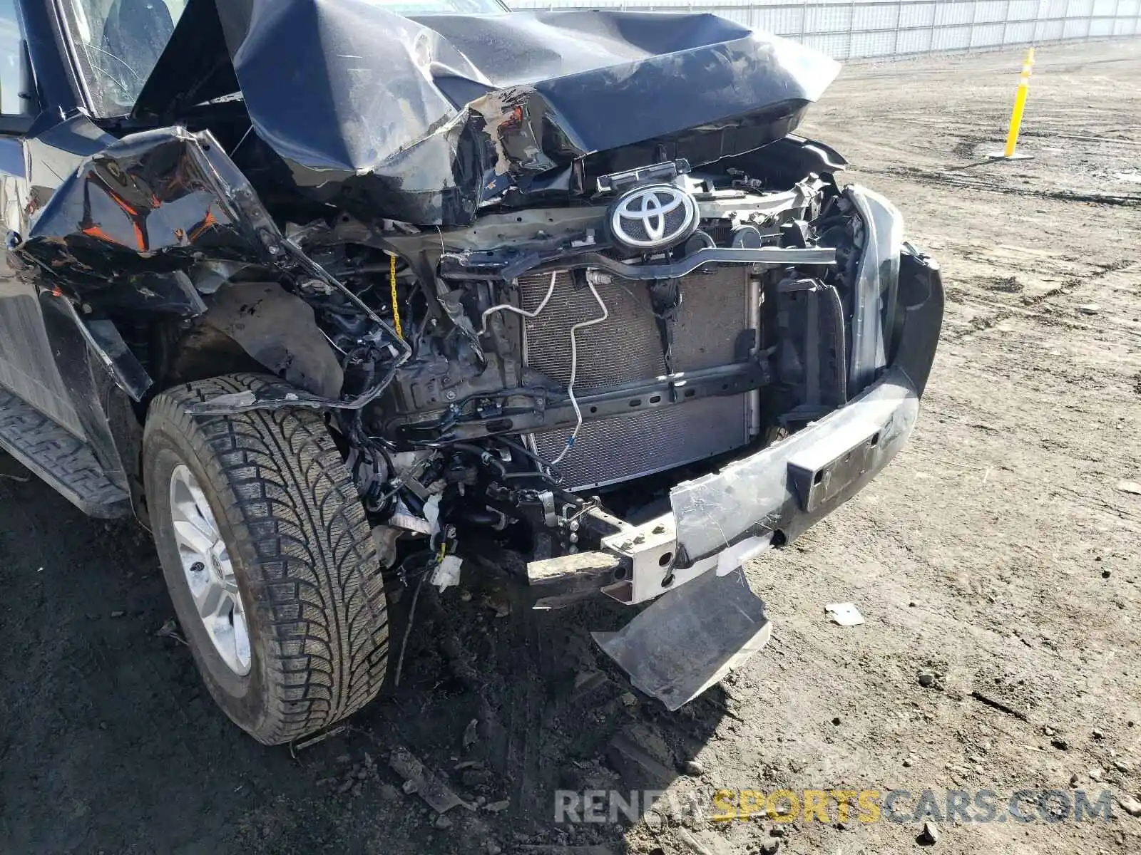 9 Photograph of a damaged car JTEBU5JR1K5681391 TOYOTA 4RUNNER 2019