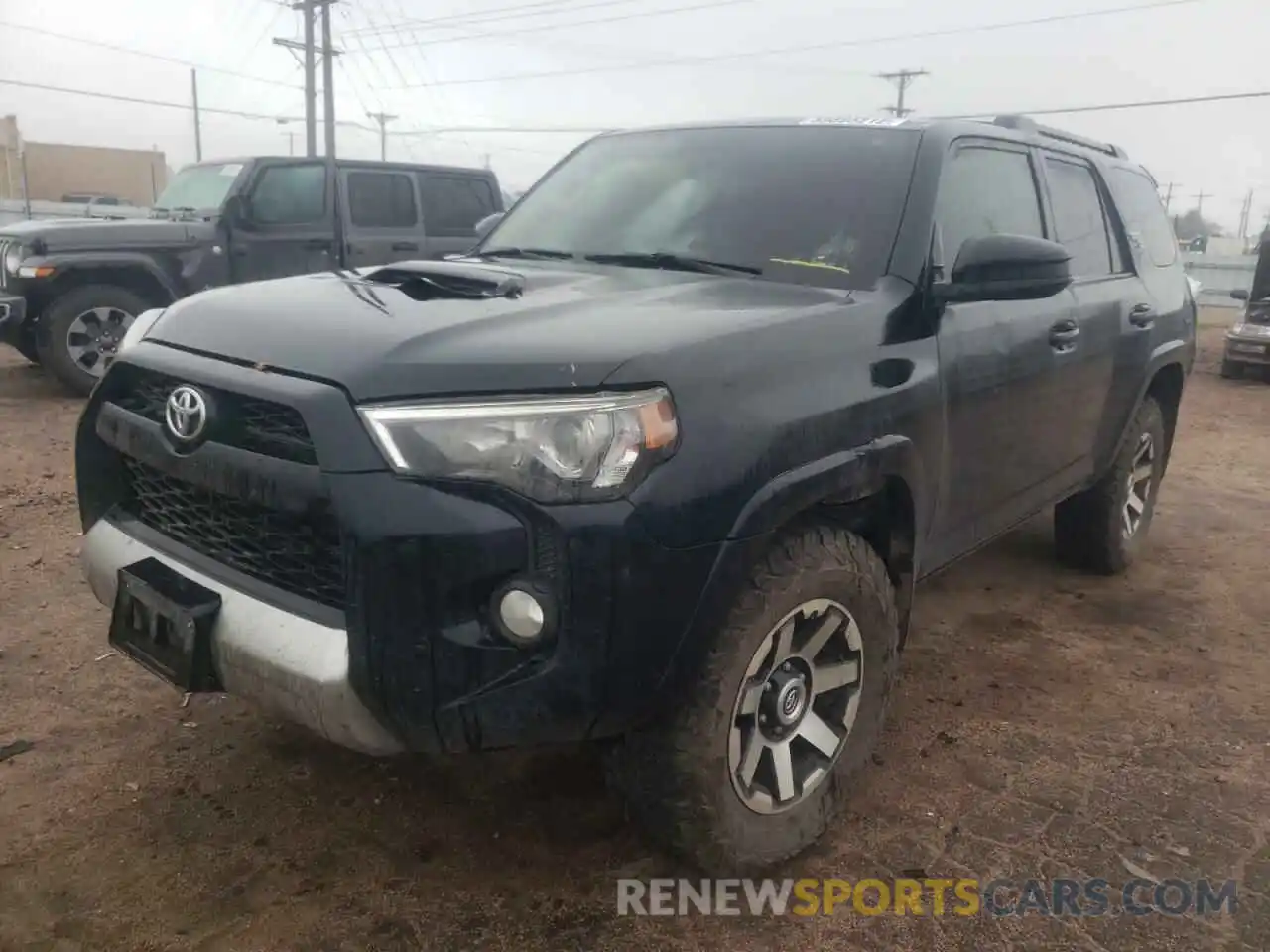 2 Фотография поврежденного автомобиля JTEBU5JR1K5682282 TOYOTA 4RUNNER 2019