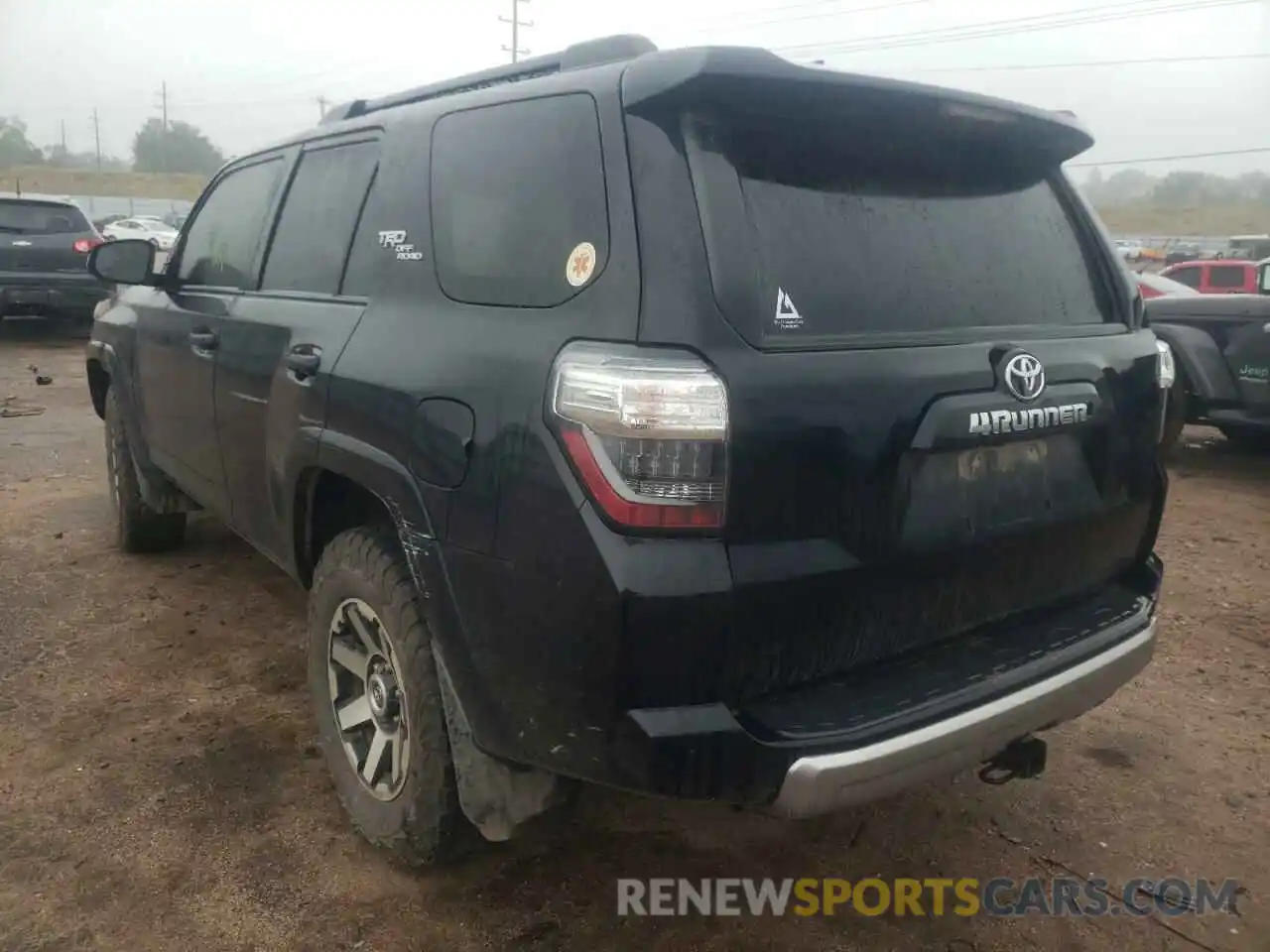 3 Фотография поврежденного автомобиля JTEBU5JR1K5682282 TOYOTA 4RUNNER 2019