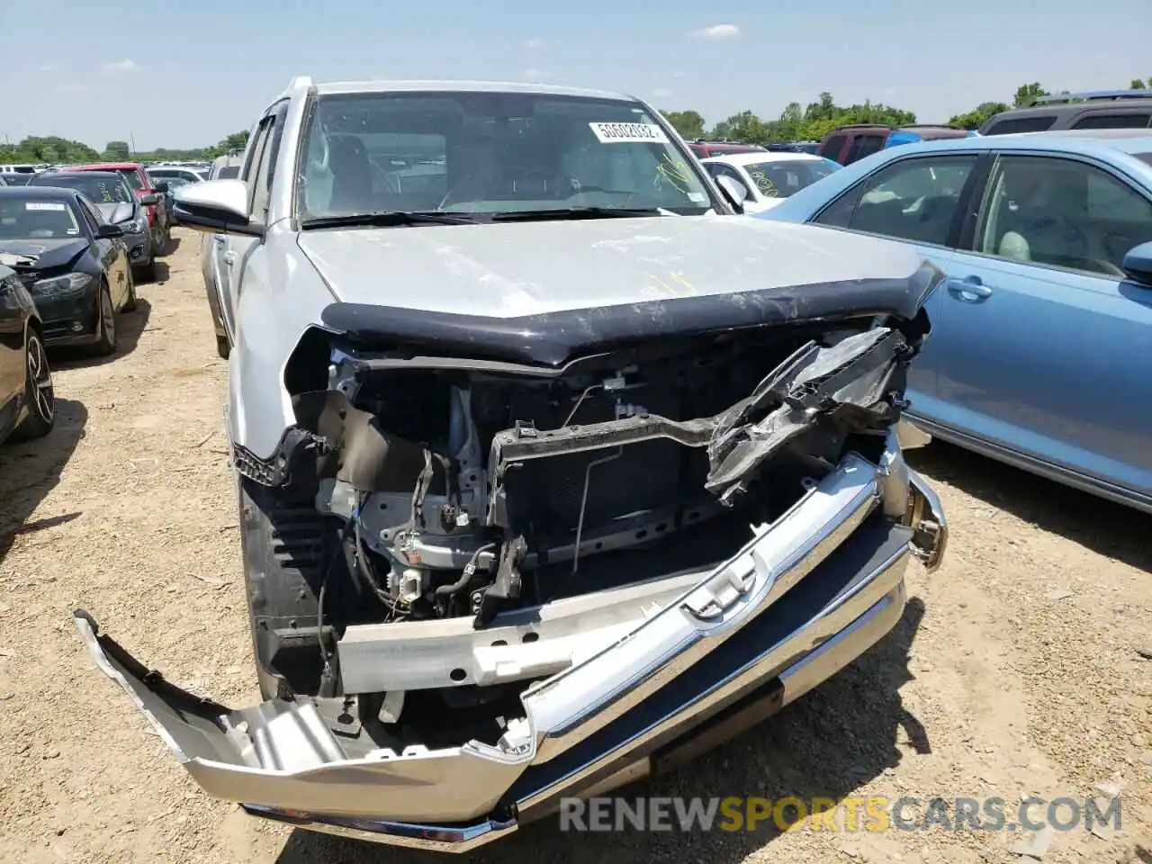 9 Photograph of a damaged car JTEBU5JR1K5682542 TOYOTA 4RUNNER 2019