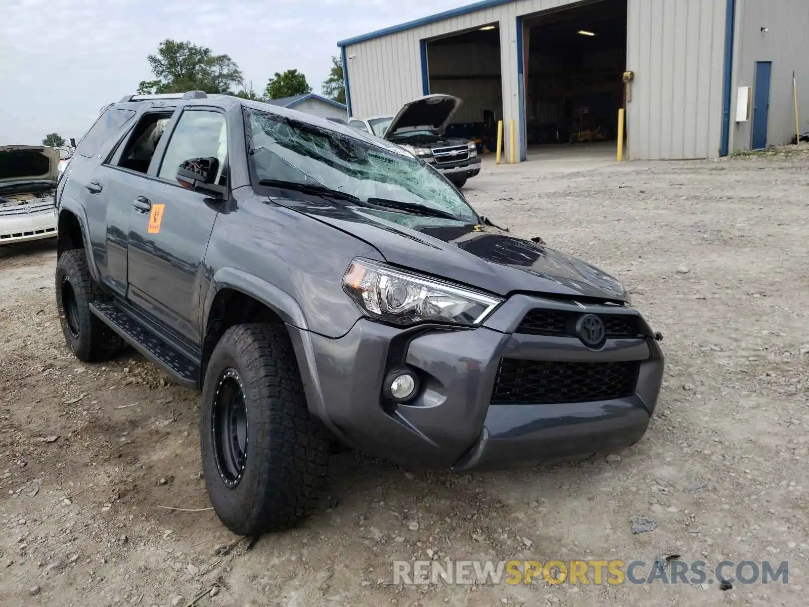 1 Photograph of a damaged car JTEBU5JR1K5683917 TOYOTA 4RUNNER 2019