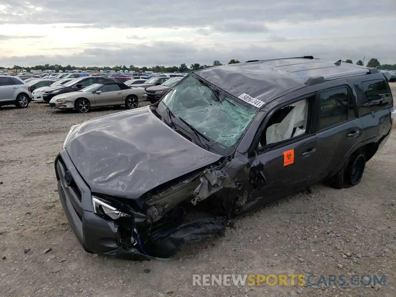 9 Photograph of a damaged car JTEBU5JR1K5683917 TOYOTA 4RUNNER 2019