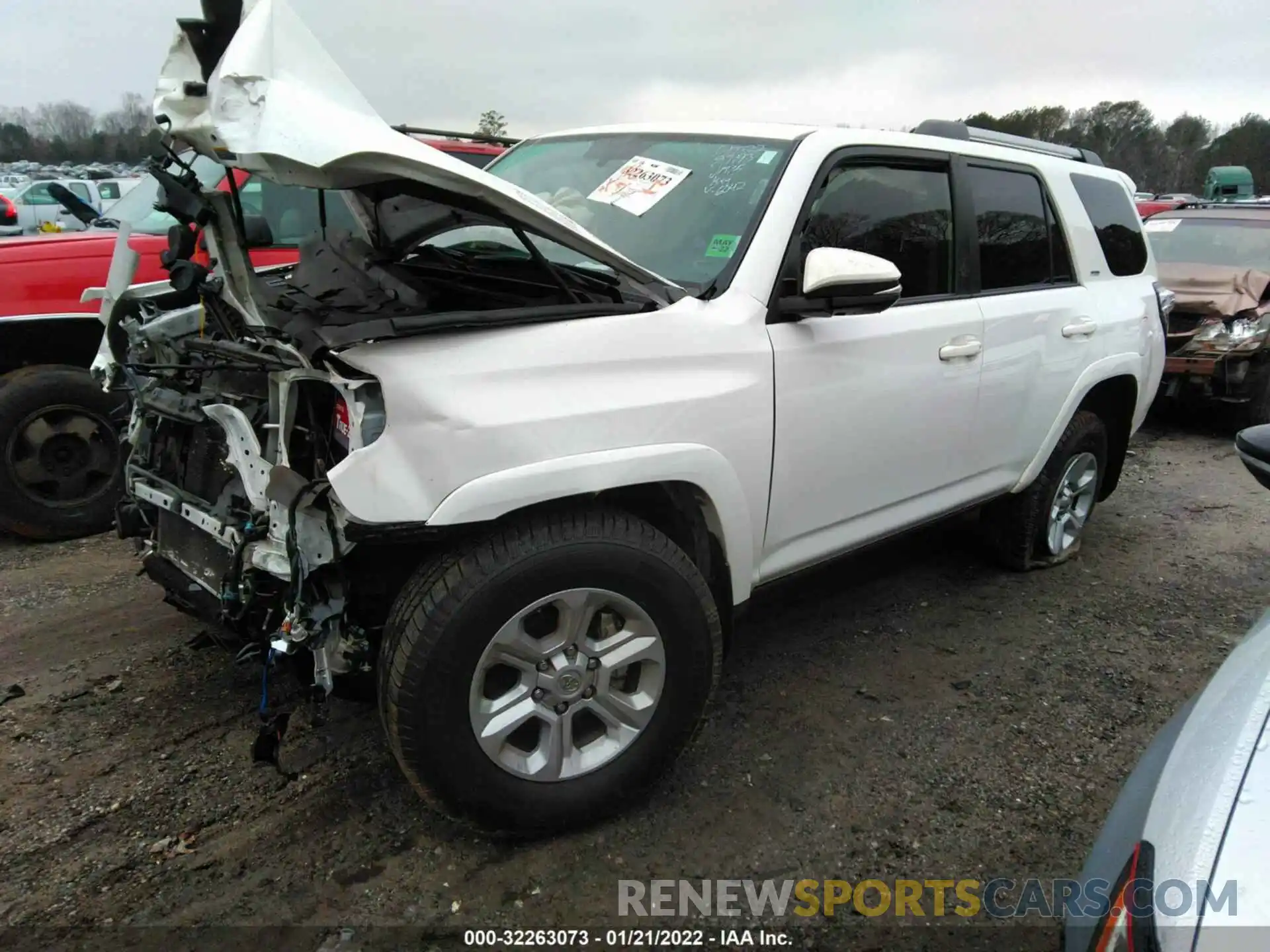 2 Photograph of a damaged car JTEBU5JR1K5686042 TOYOTA 4RUNNER 2019