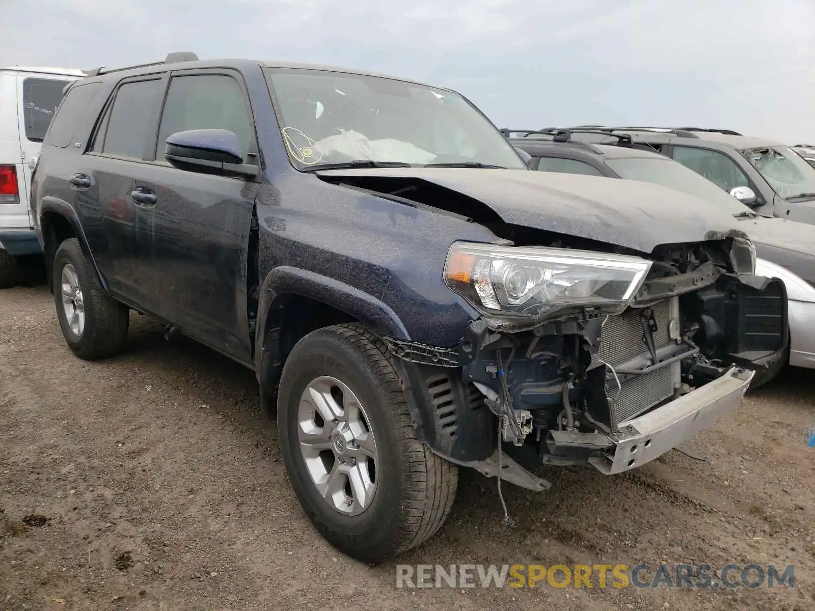 1 Photograph of a damaged car JTEBU5JR1K5688065 TOYOTA 4RUNNER 2019