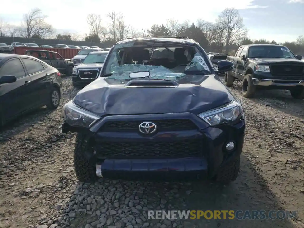 5 Photograph of a damaged car JTEBU5JR1K5688602 TOYOTA 4RUNNER 2019