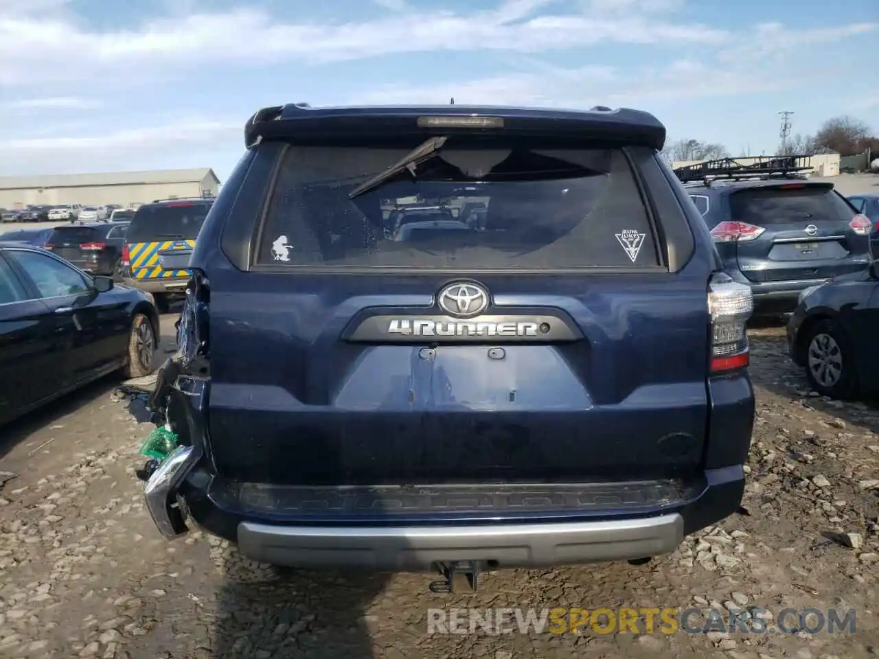 6 Photograph of a damaged car JTEBU5JR1K5688602 TOYOTA 4RUNNER 2019