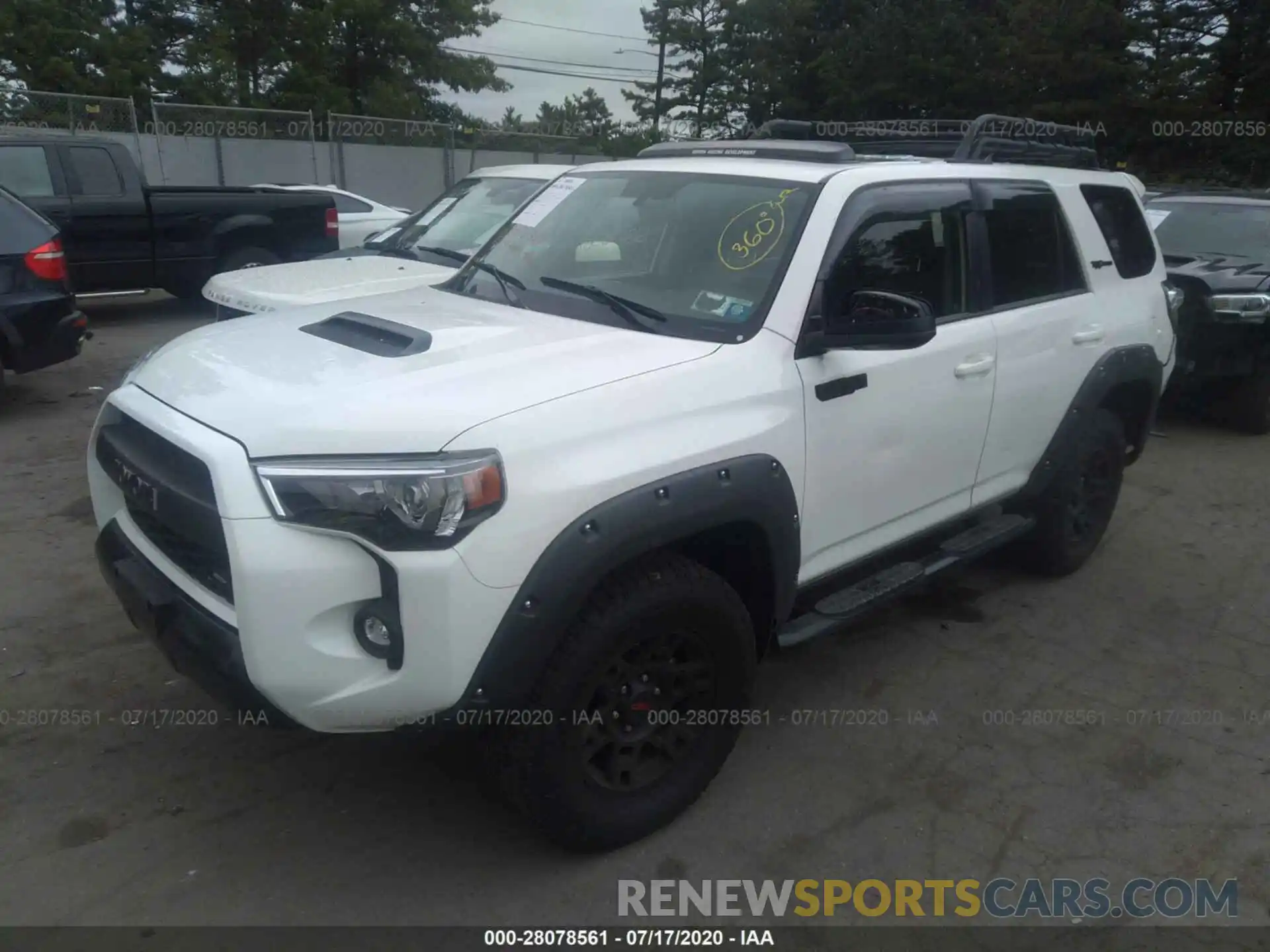 2 Photograph of a damaged car JTEBU5JR1K5689264 TOYOTA 4RUNNER 2019