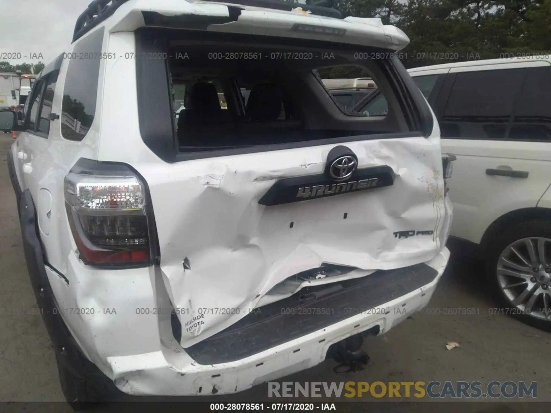 6 Photograph of a damaged car JTEBU5JR1K5689264 TOYOTA 4RUNNER 2019