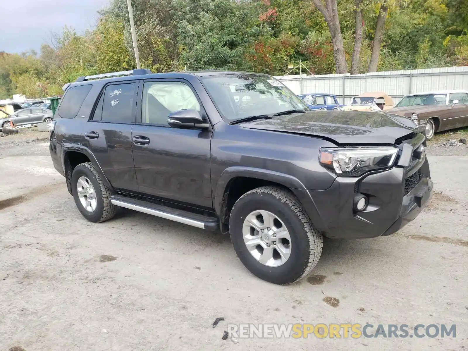 1 Photograph of a damaged car JTEBU5JR1K5689863 TOYOTA 4RUNNER 2019