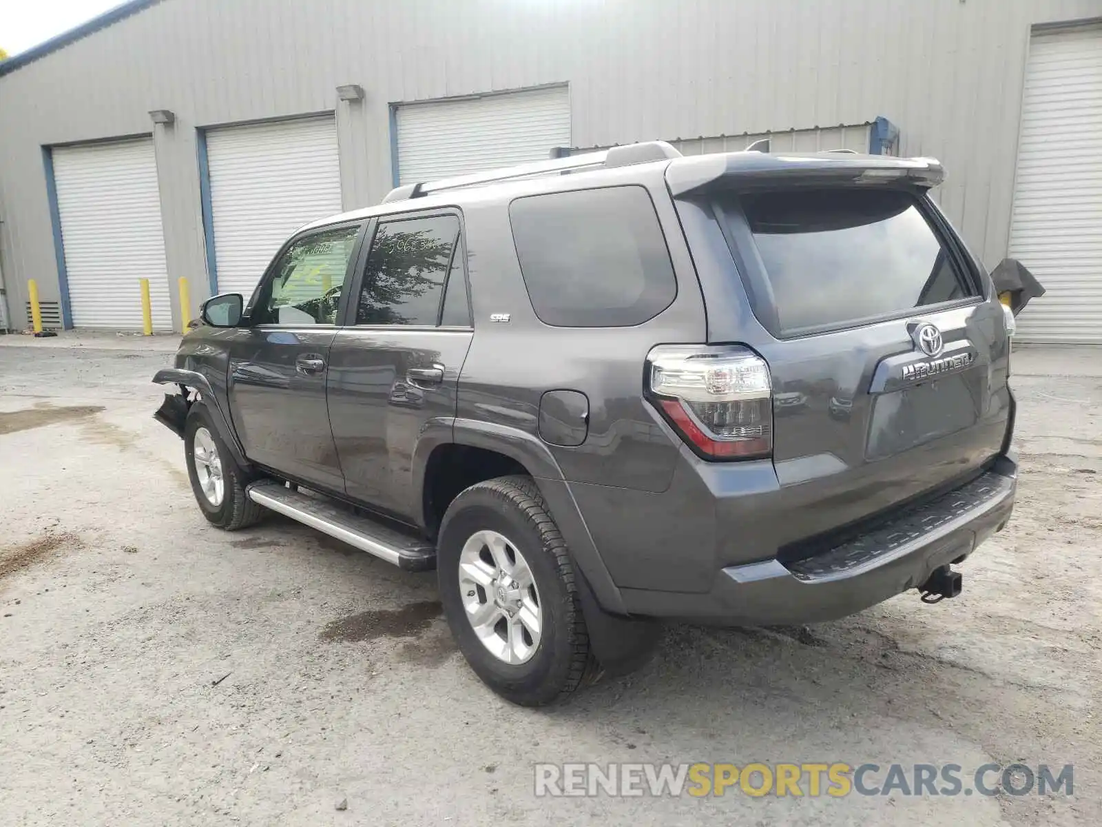 3 Photograph of a damaged car JTEBU5JR1K5689863 TOYOTA 4RUNNER 2019