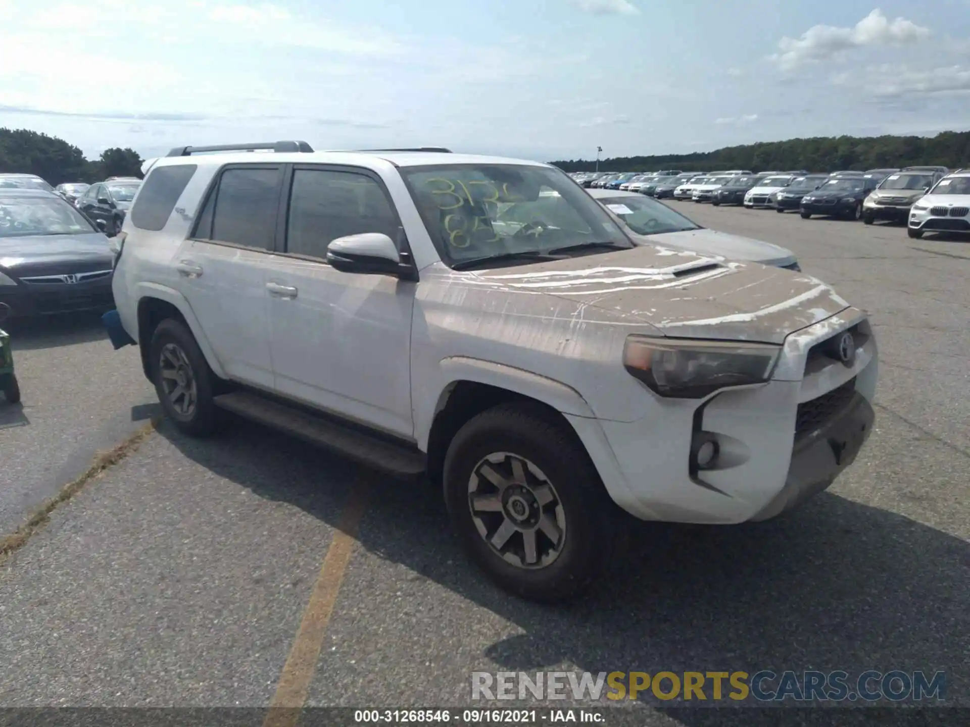 1 Photograph of a damaged car JTEBU5JR1K5691709 TOYOTA 4RUNNER 2019