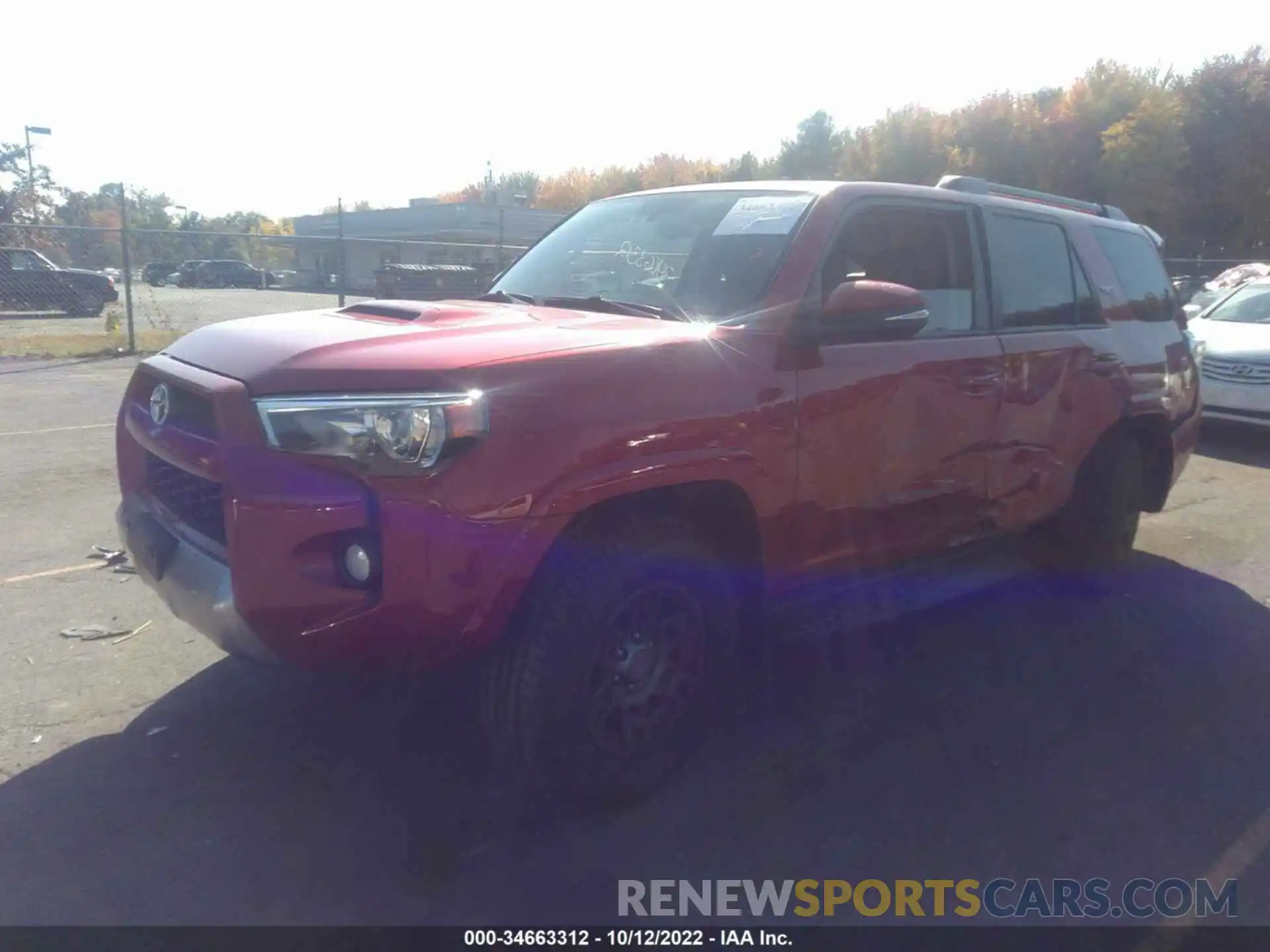 2 Фотография поврежденного автомобиля JTEBU5JR1K5693153 TOYOTA 4RUNNER 2019