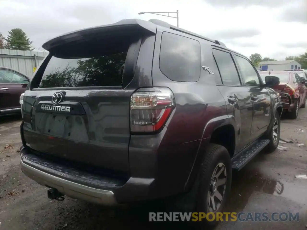 4 Фотография поврежденного автомобиля JTEBU5JR1K5695274 TOYOTA 4RUNNER 2019