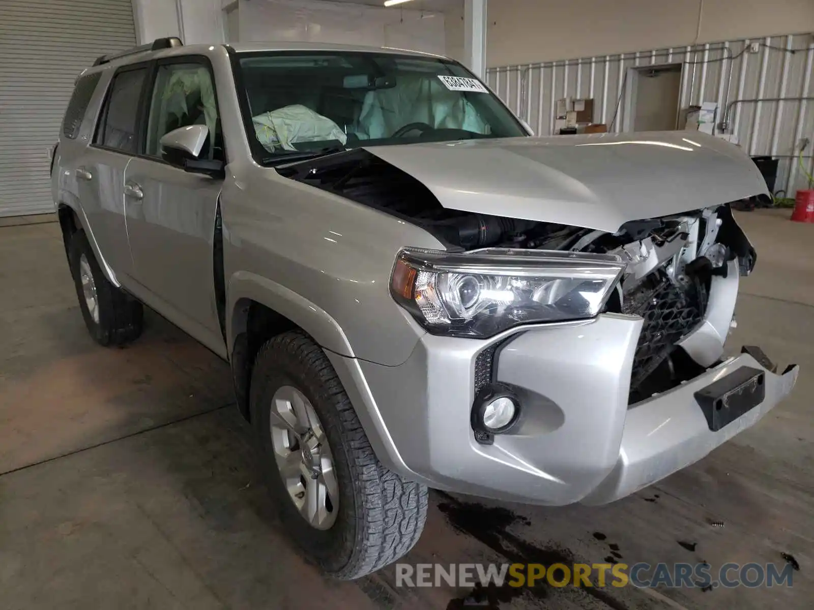 1 Photograph of a damaged car JTEBU5JR1K5698014 TOYOTA 4RUNNER 2019