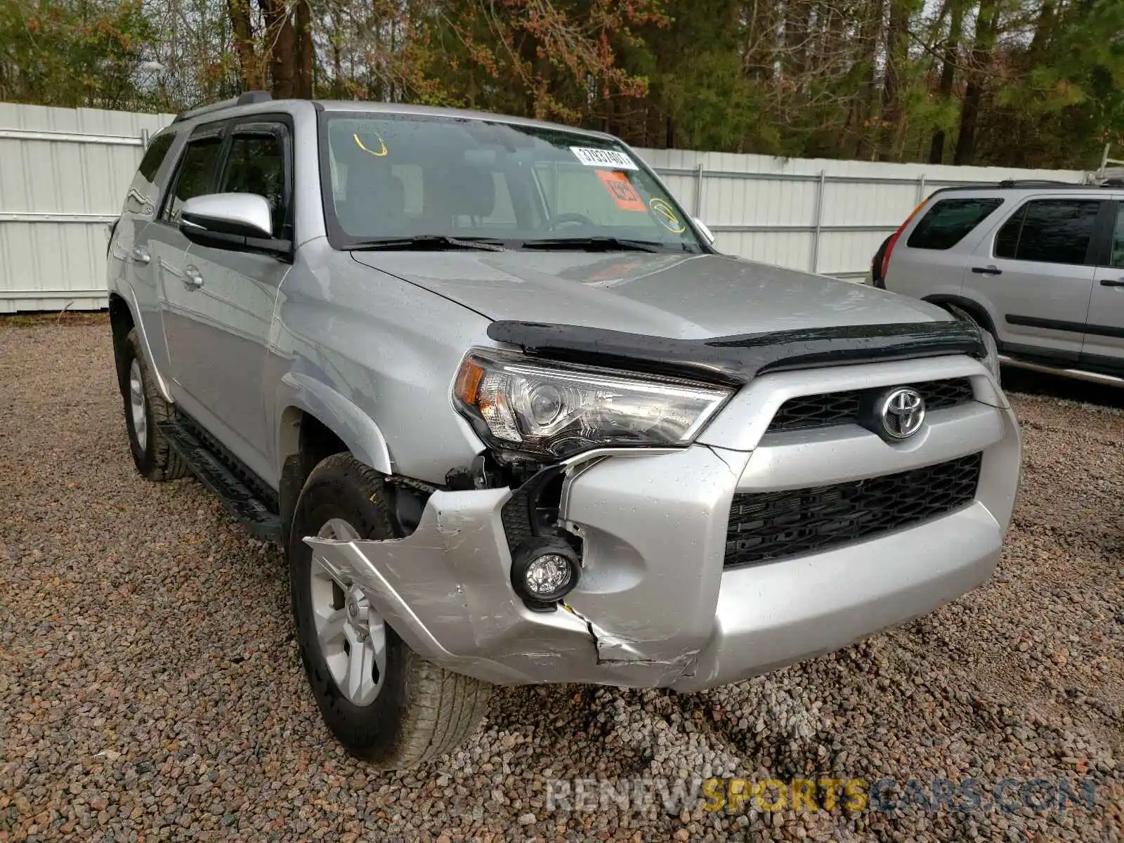 1 Photograph of a damaged car JTEBU5JR1K5701011 TOYOTA 4RUNNER 2019