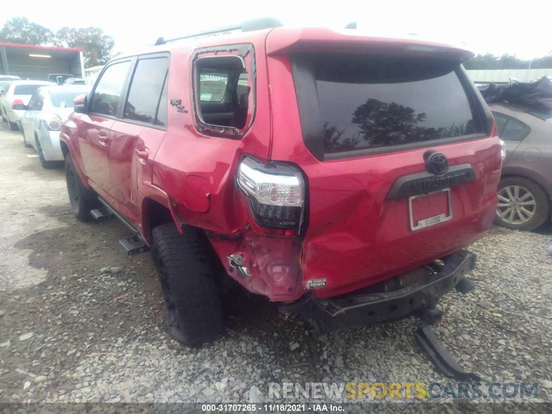 6 Photograph of a damaged car JTEBU5JR1K5702966 TOYOTA 4RUNNER 2019