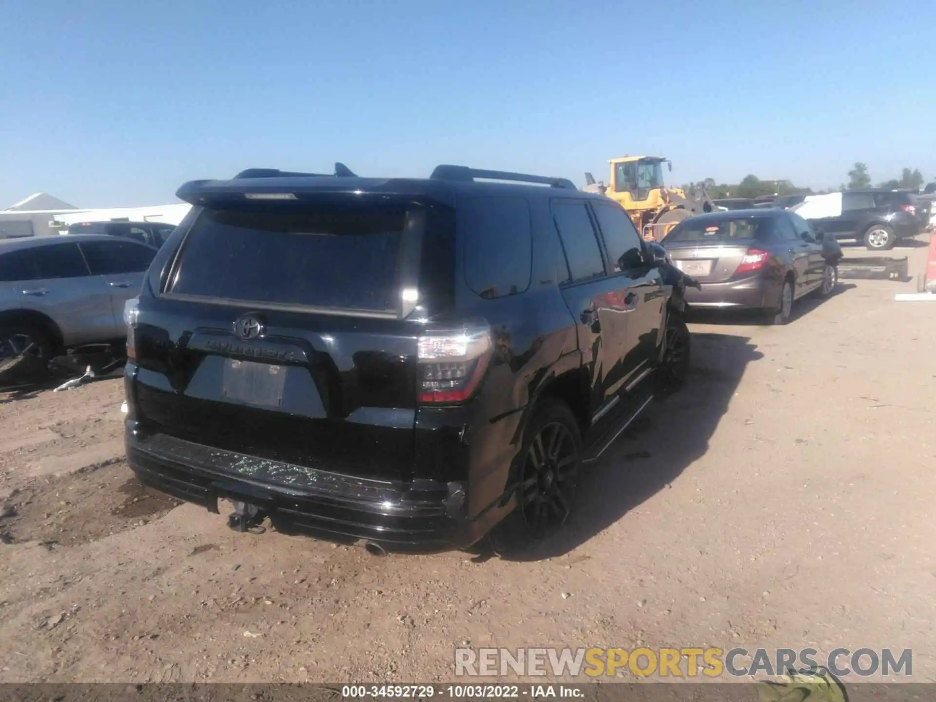 4 Photograph of a damaged car JTEBU5JR1K5703311 TOYOTA 4RUNNER 2019