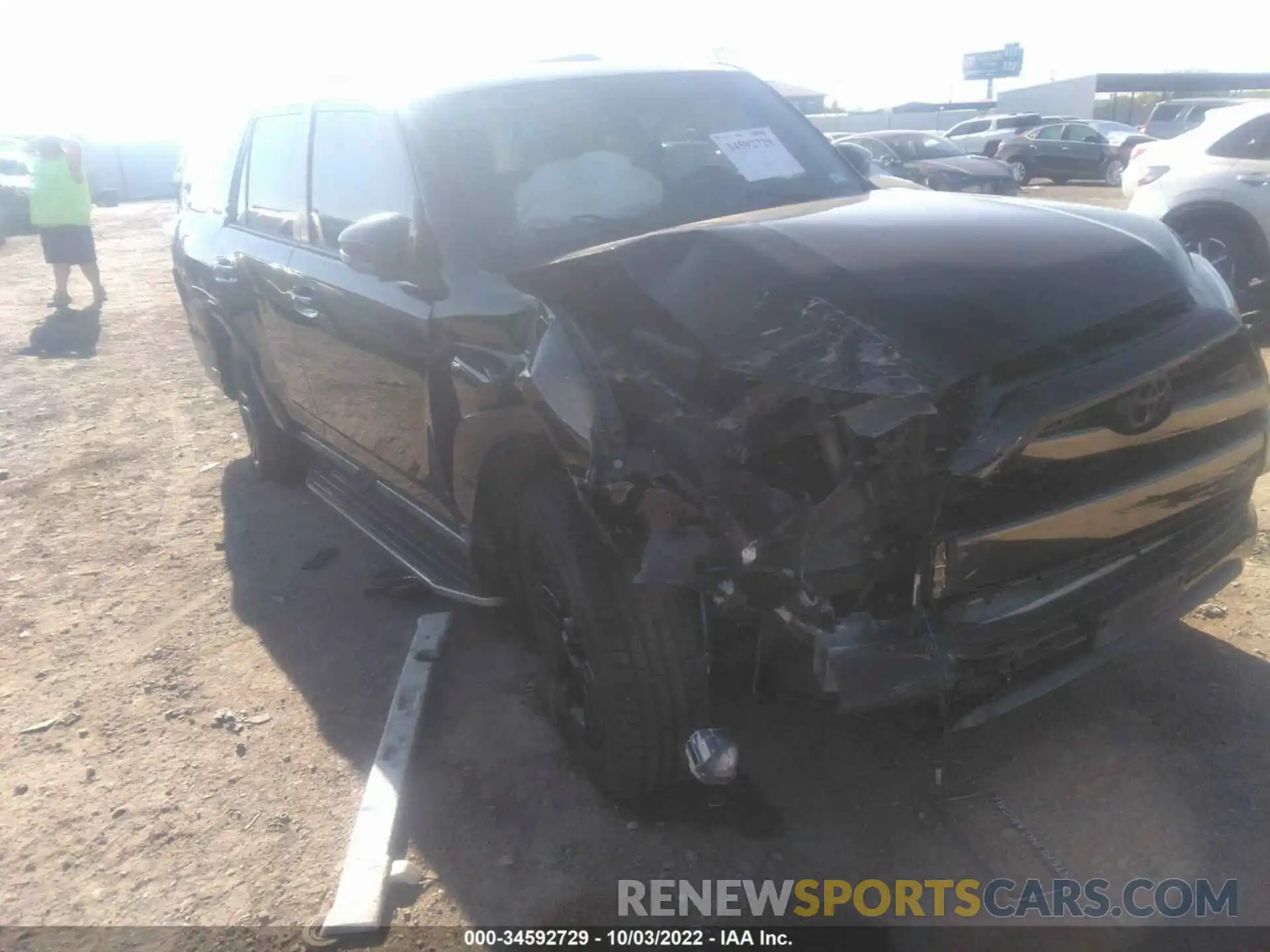 6 Photograph of a damaged car JTEBU5JR1K5703311 TOYOTA 4RUNNER 2019