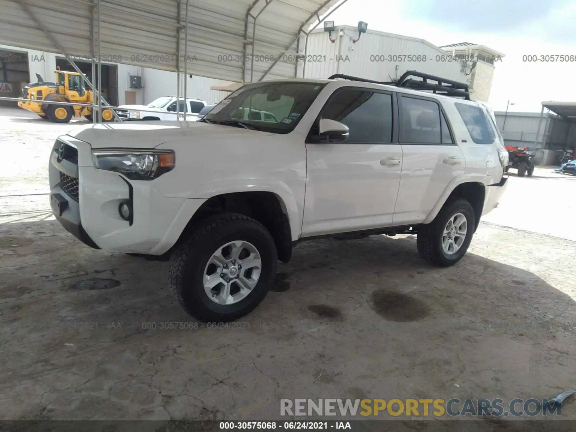 2 Photograph of a damaged car JTEBU5JR1K5703566 TOYOTA 4RUNNER 2019