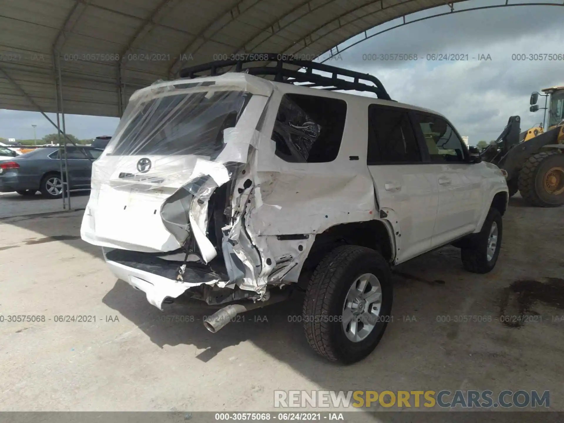 6 Photograph of a damaged car JTEBU5JR1K5703566 TOYOTA 4RUNNER 2019