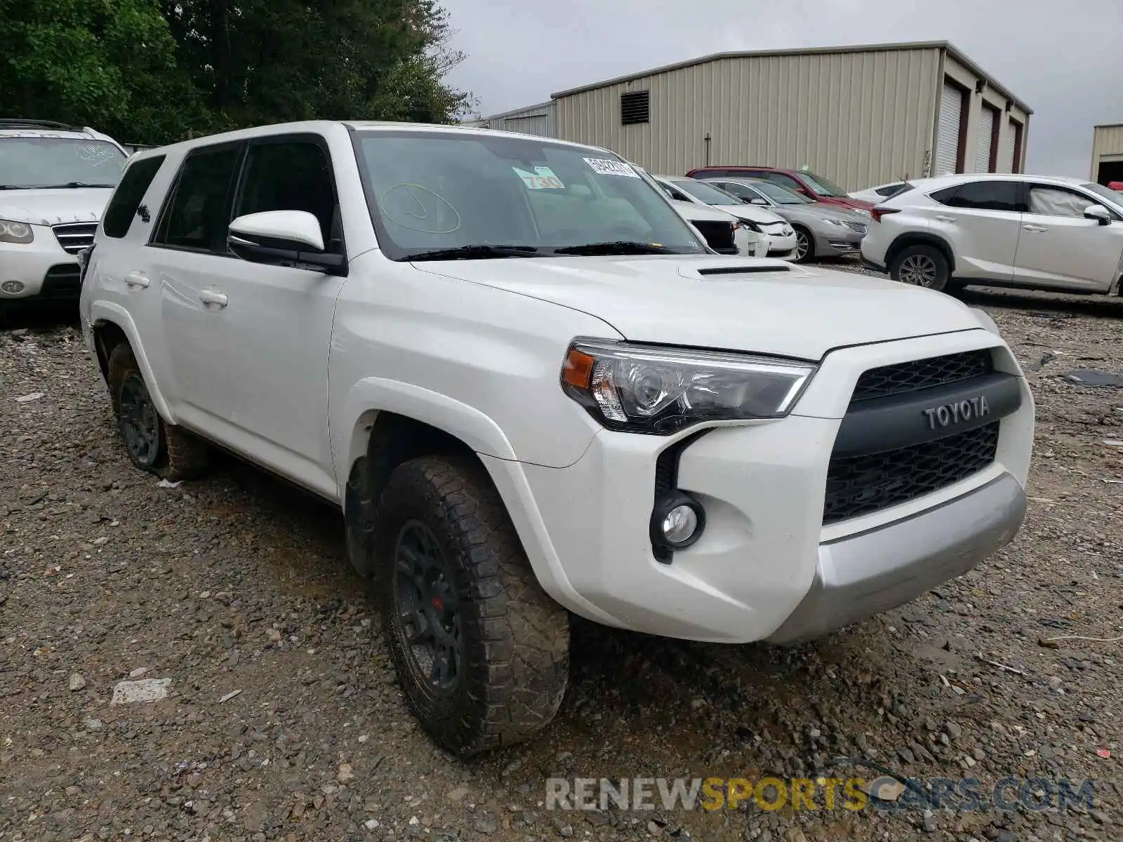 1 Фотография поврежденного автомобиля JTEBU5JR1K5707391 TOYOTA 4RUNNER 2019