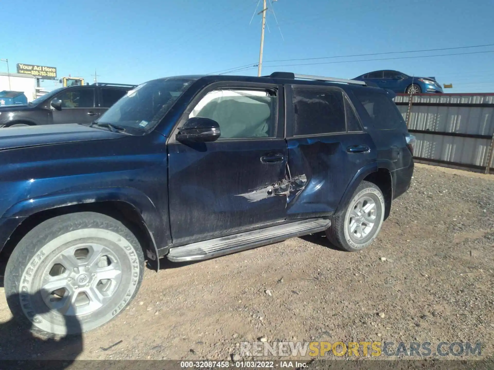 6 Фотография поврежденного автомобиля JTEBU5JR1K5708105 TOYOTA 4RUNNER 2019