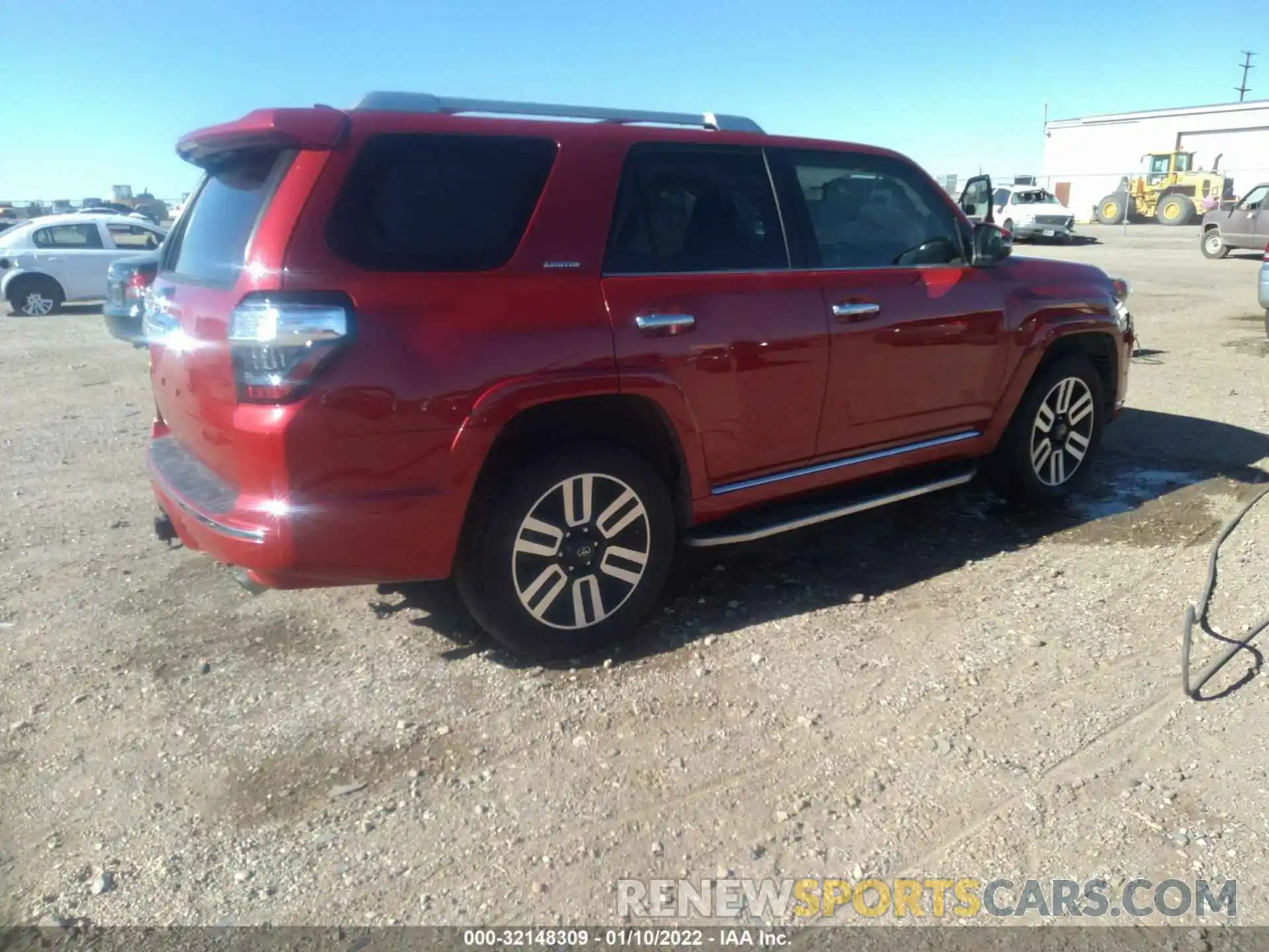 4 Photograph of a damaged car JTEBU5JR1K5710792 TOYOTA 4RUNNER 2019