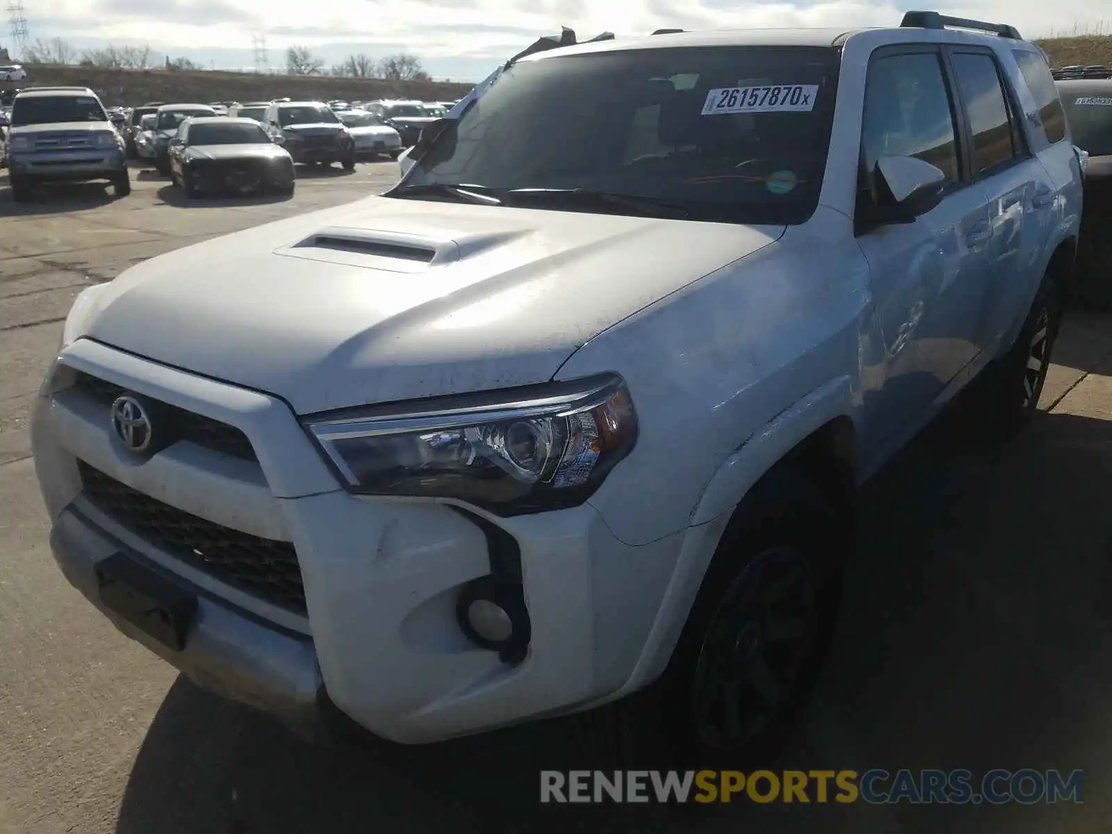 2 Фотография поврежденного автомобиля JTEBU5JR1K5712798 TOYOTA 4RUNNER 2019