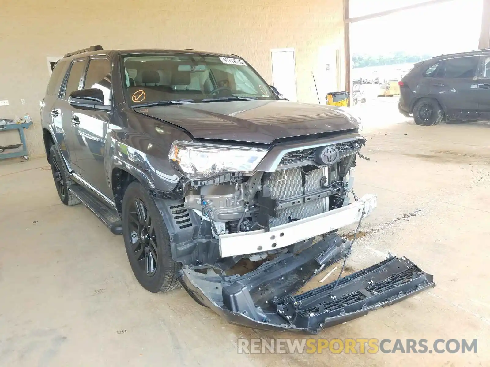 1 Photograph of a damaged car JTEBU5JR1K5713241 TOYOTA 4RUNNER 2019