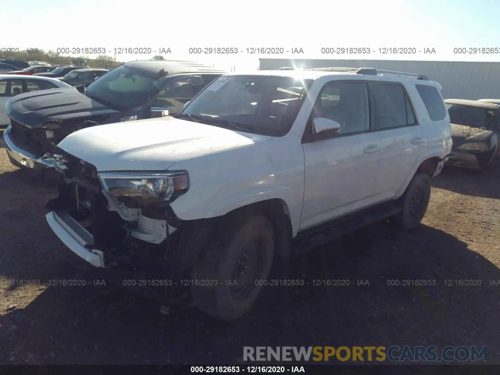 2 Photograph of a damaged car JTEBU5JR1K5713675 TOYOTA 4RUNNER 2019