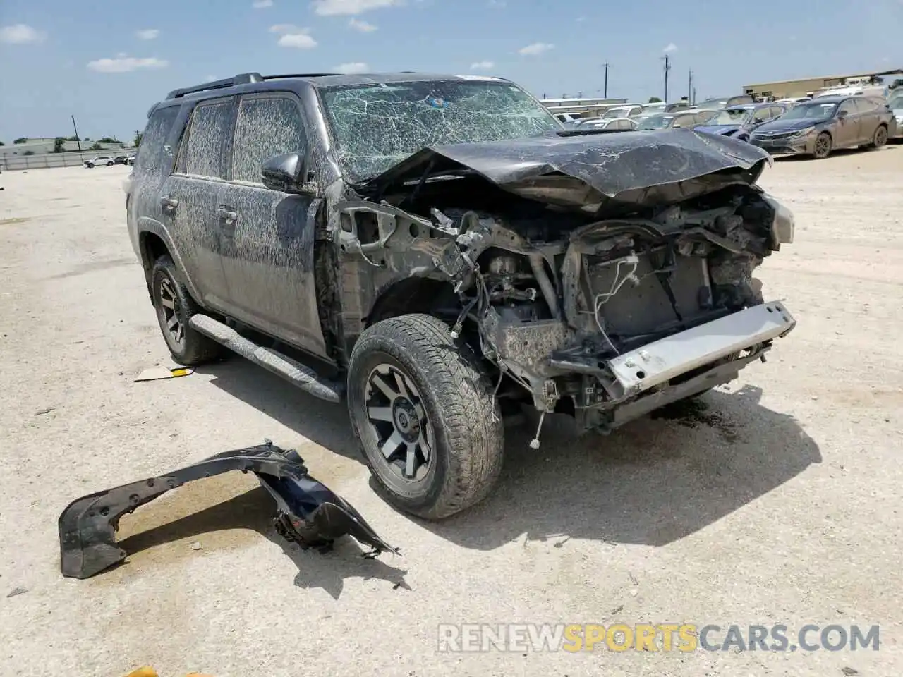 1 Photograph of a damaged car JTEBU5JR1K5716270 TOYOTA 4RUNNER 2019