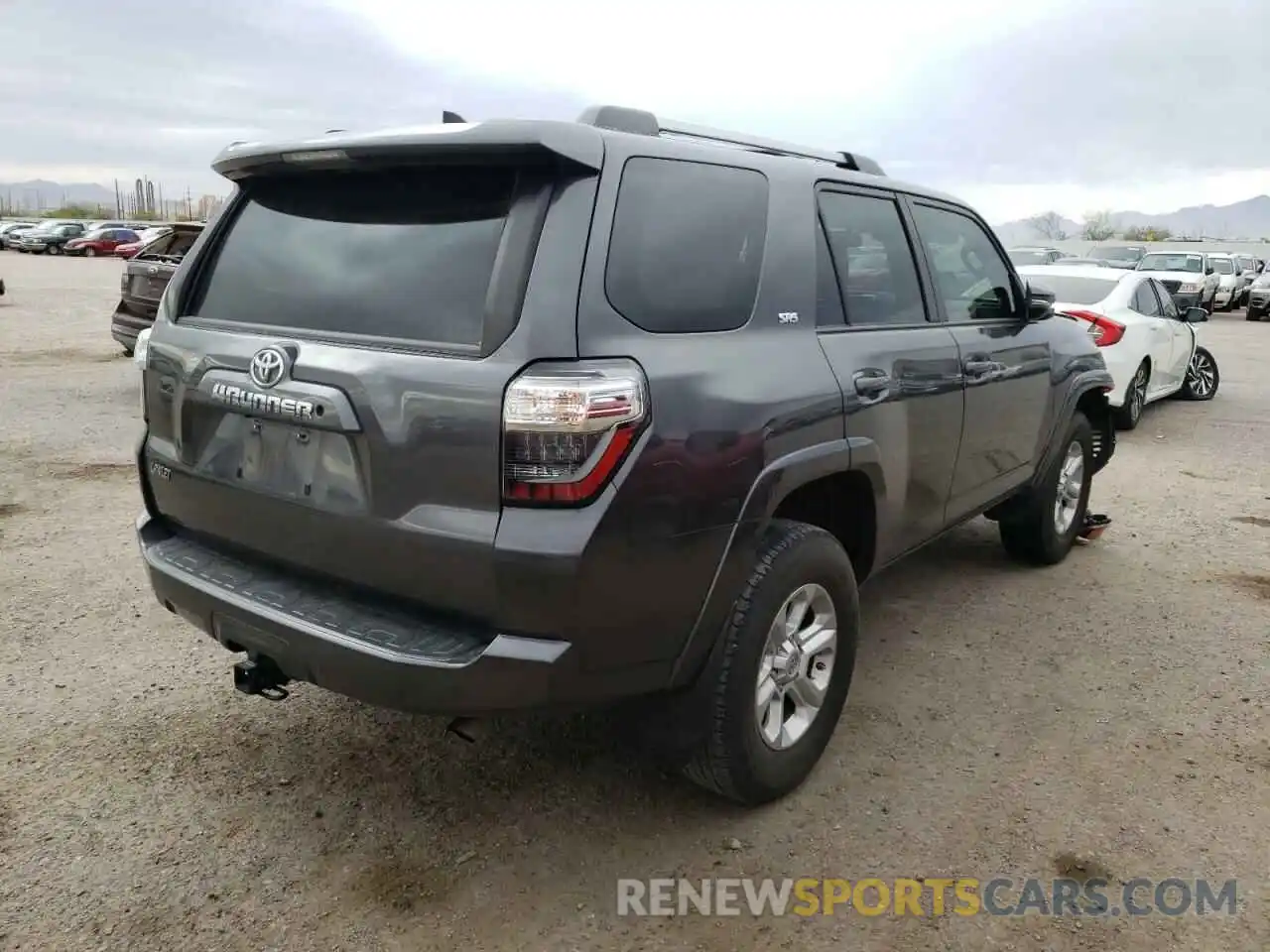 4 Фотография поврежденного автомобиля JTEBU5JR1K5719105 TOYOTA 4RUNNER 2019