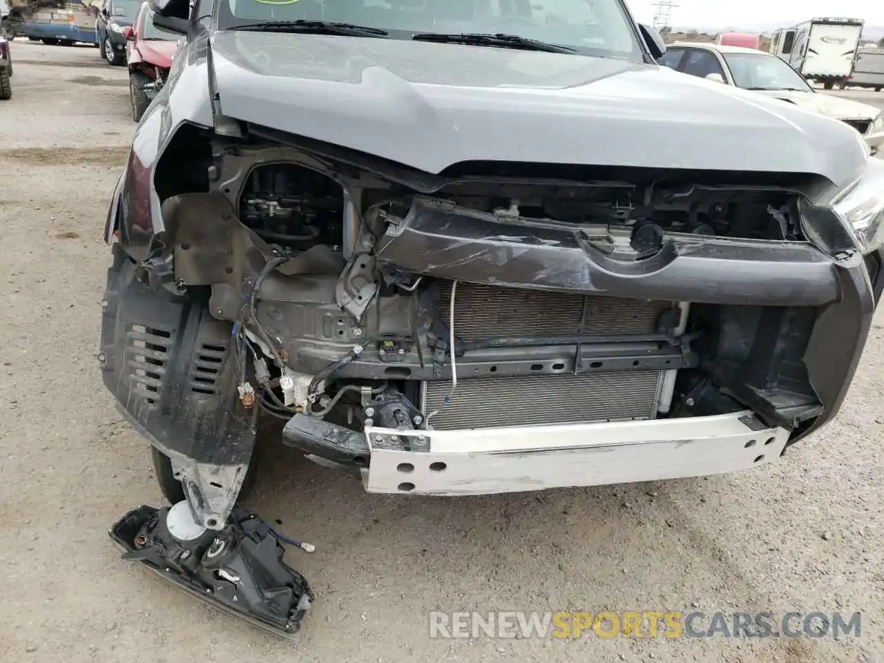 9 Photograph of a damaged car JTEBU5JR1K5719105 TOYOTA 4RUNNER 2019