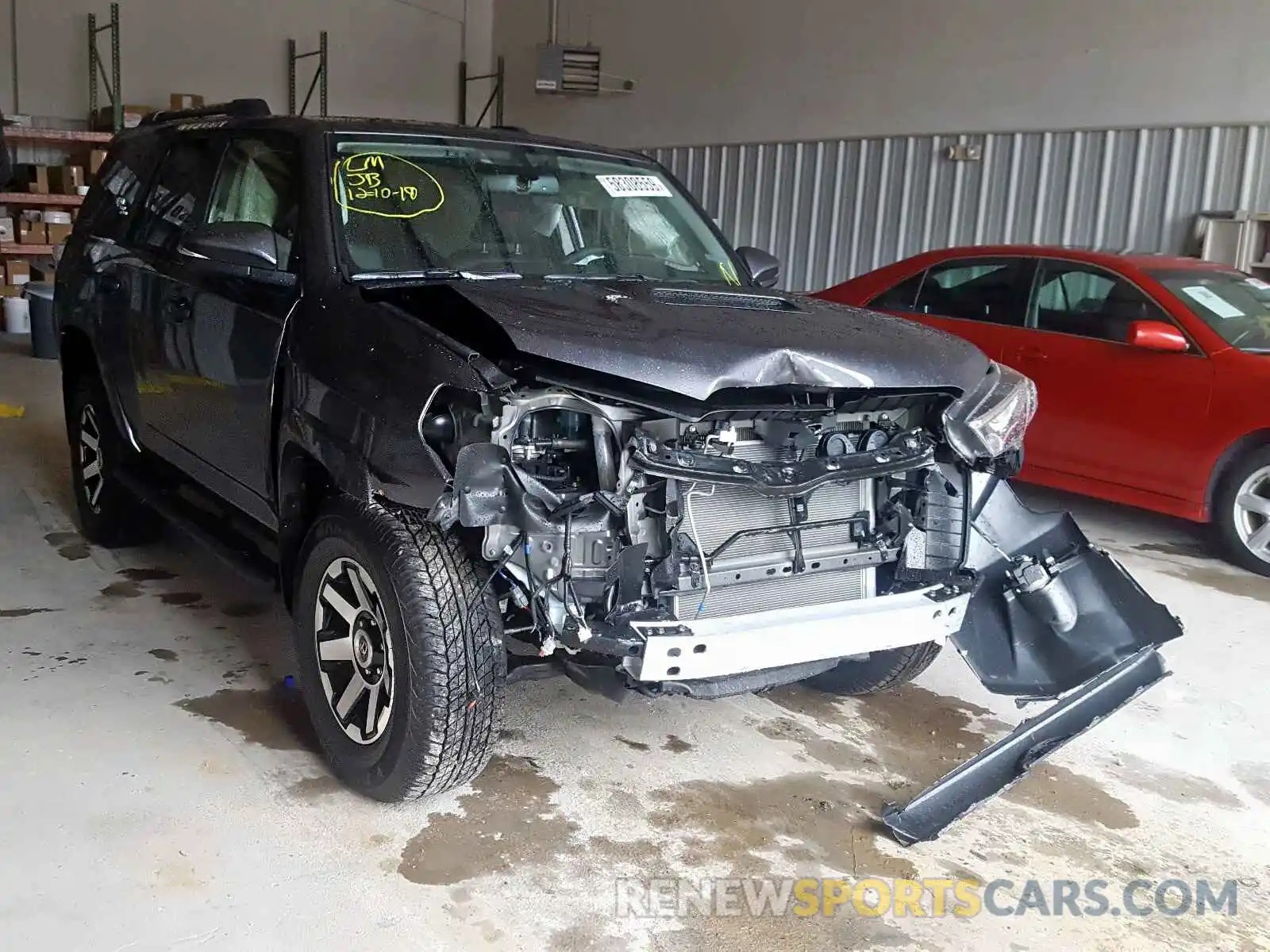 1 Photograph of a damaged car JTEBU5JR1K5723235 TOYOTA 4RUNNER 2019