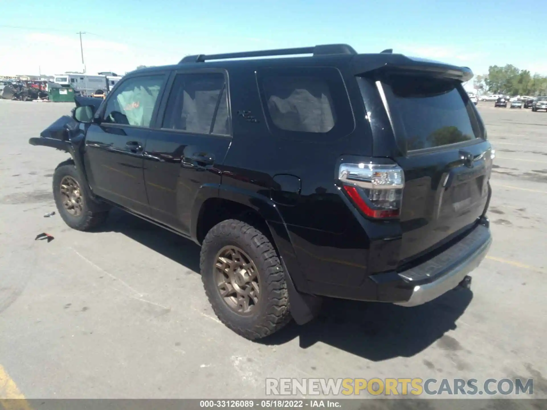 3 Фотография поврежденного автомобиля JTEBU5JR1K5724918 TOYOTA 4RUNNER 2019