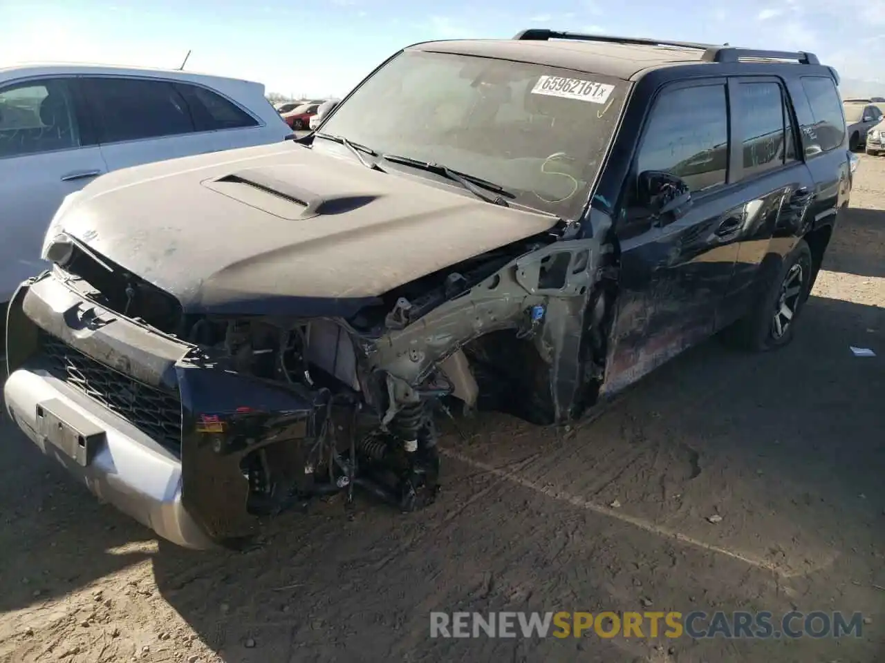 2 Photograph of a damaged car JTEBU5JR1K5728029 TOYOTA 4RUNNER 2019