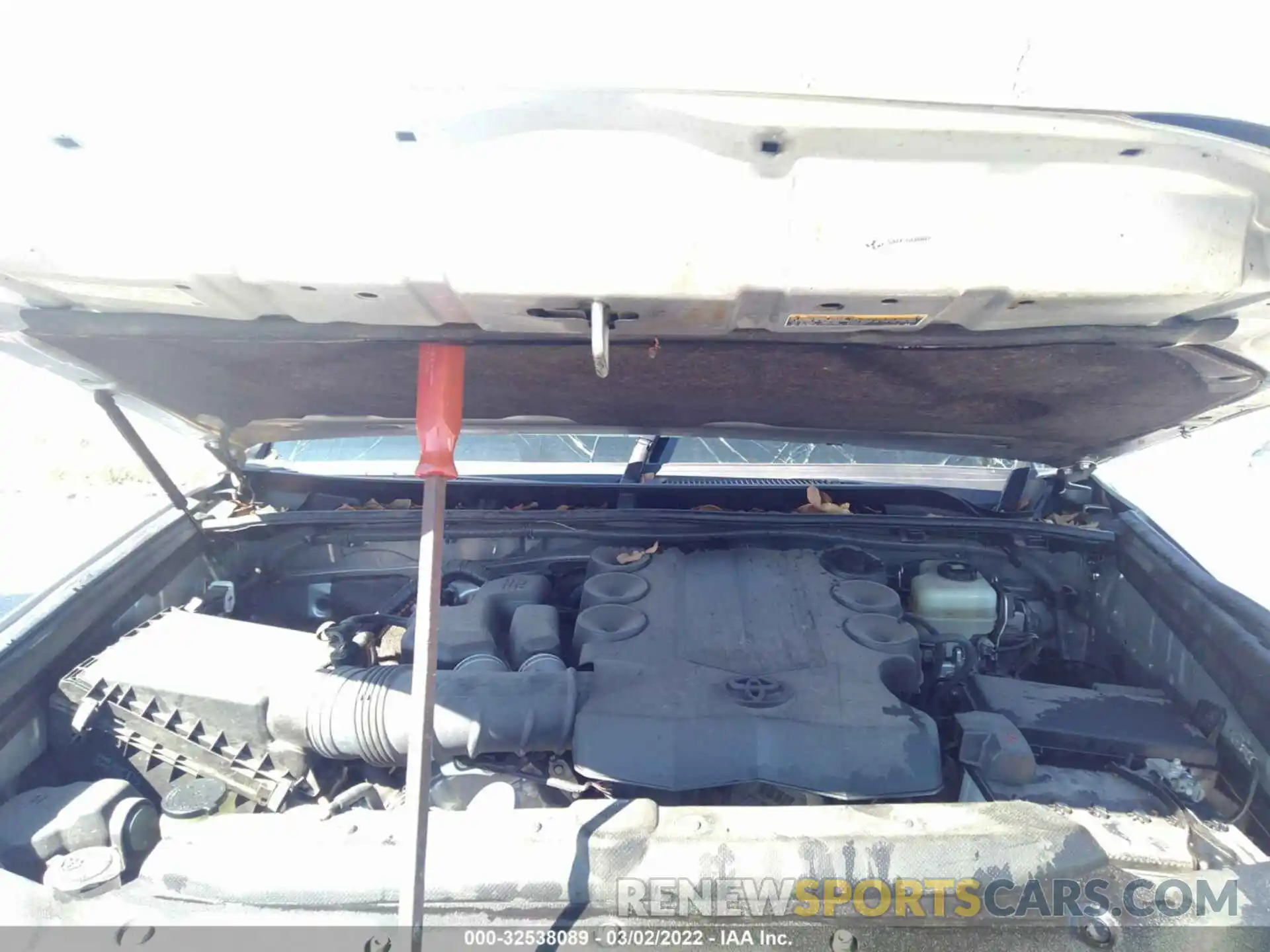 10 Photograph of a damaged car JTEBU5JR1K5731478 TOYOTA 4RUNNER 2019