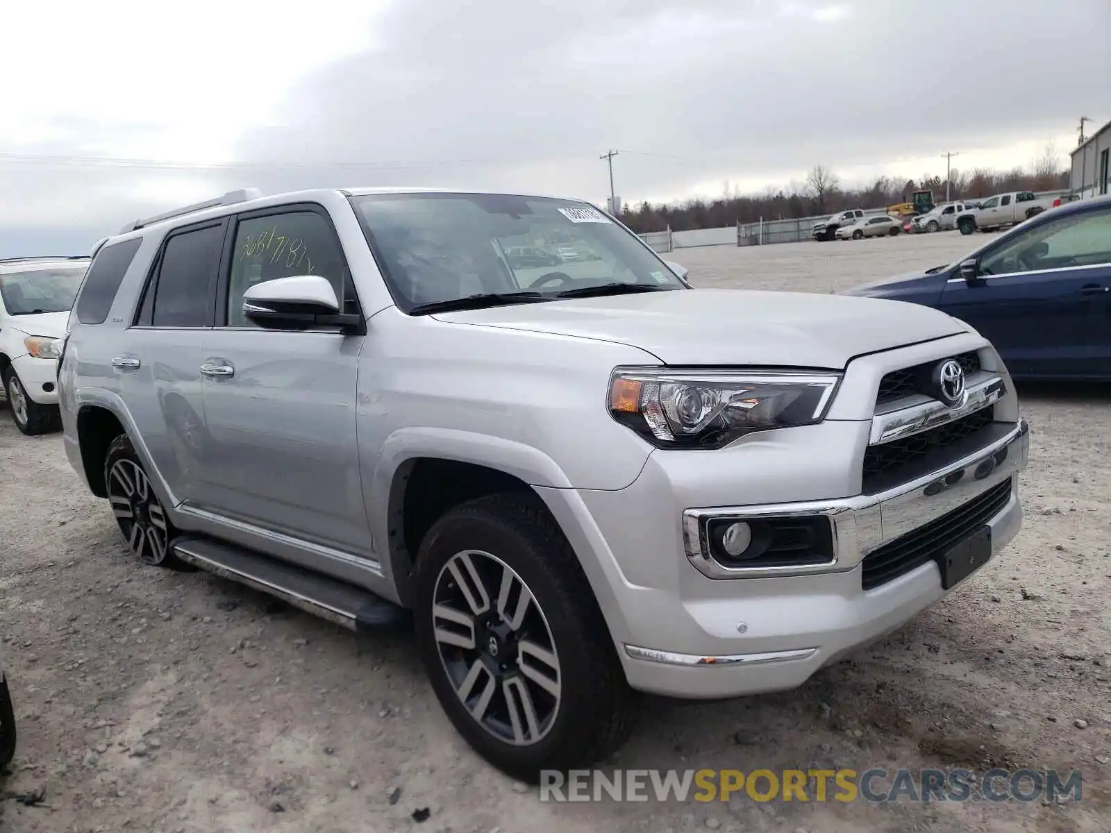 1 Photograph of a damaged car JTEBU5JR1K5732744 TOYOTA 4RUNNER 2019